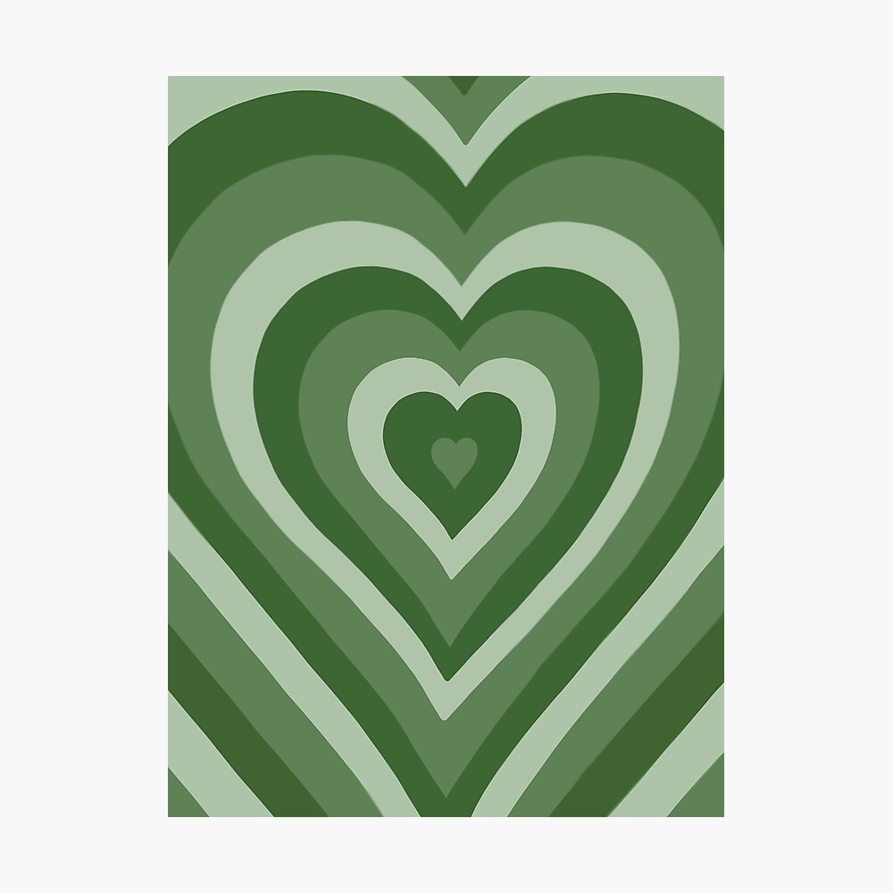 Sage Green Heart Wallpapers - Wallpaper Cave