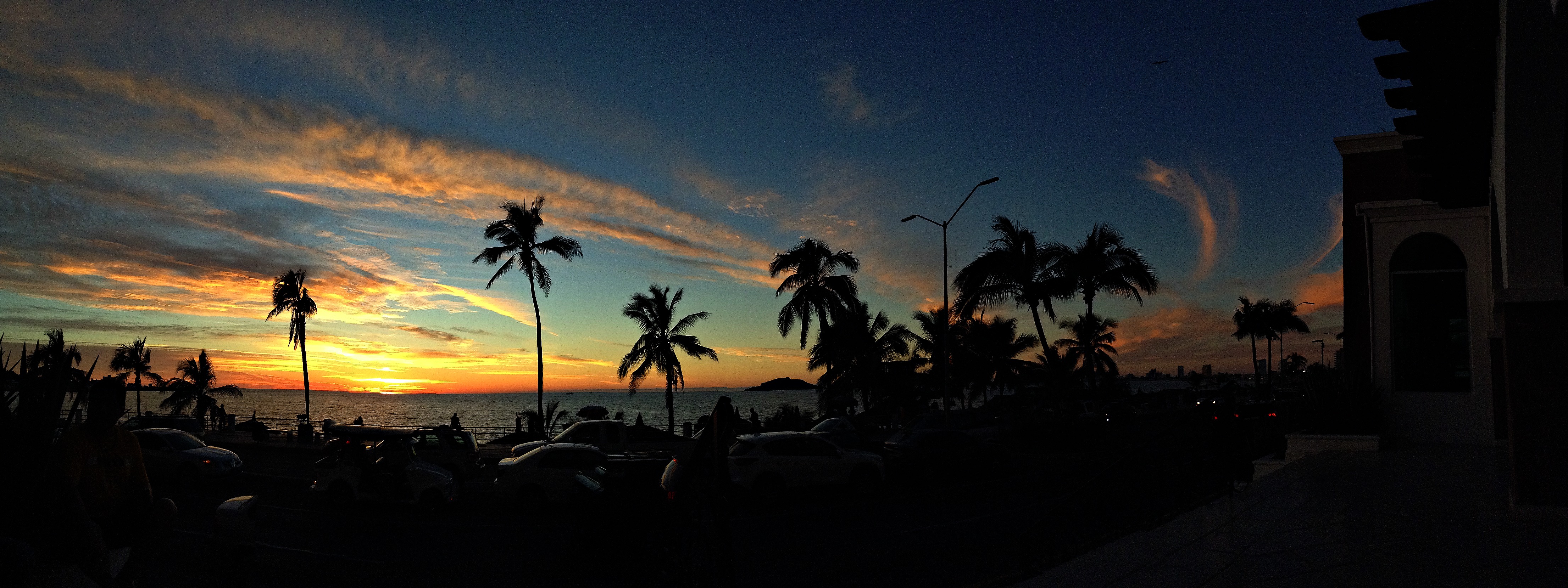 Wallpaper, ocean, sunset, sea, sky, color, cute, beach, nature, beautiful, Mexico, mar, nice, perfect, paradise, shoot, good, lol, dream, plan, playa, system, want, mazatlan, simple, paraiso, outta 4422x1660