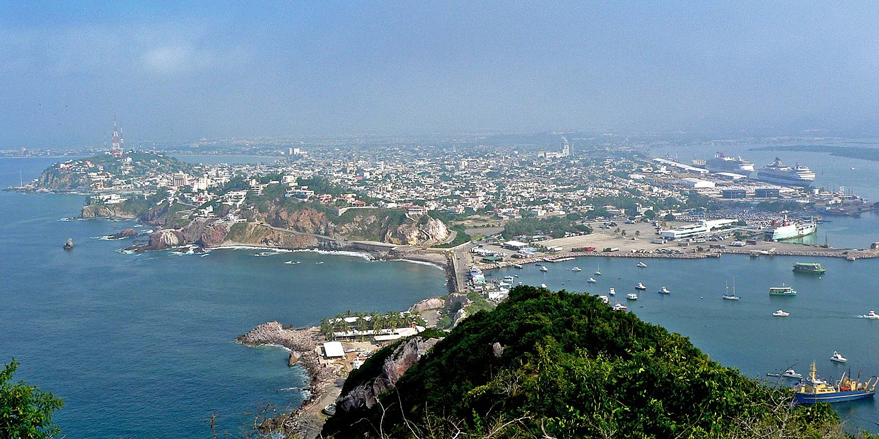 Mazatlan panorama from El Faro