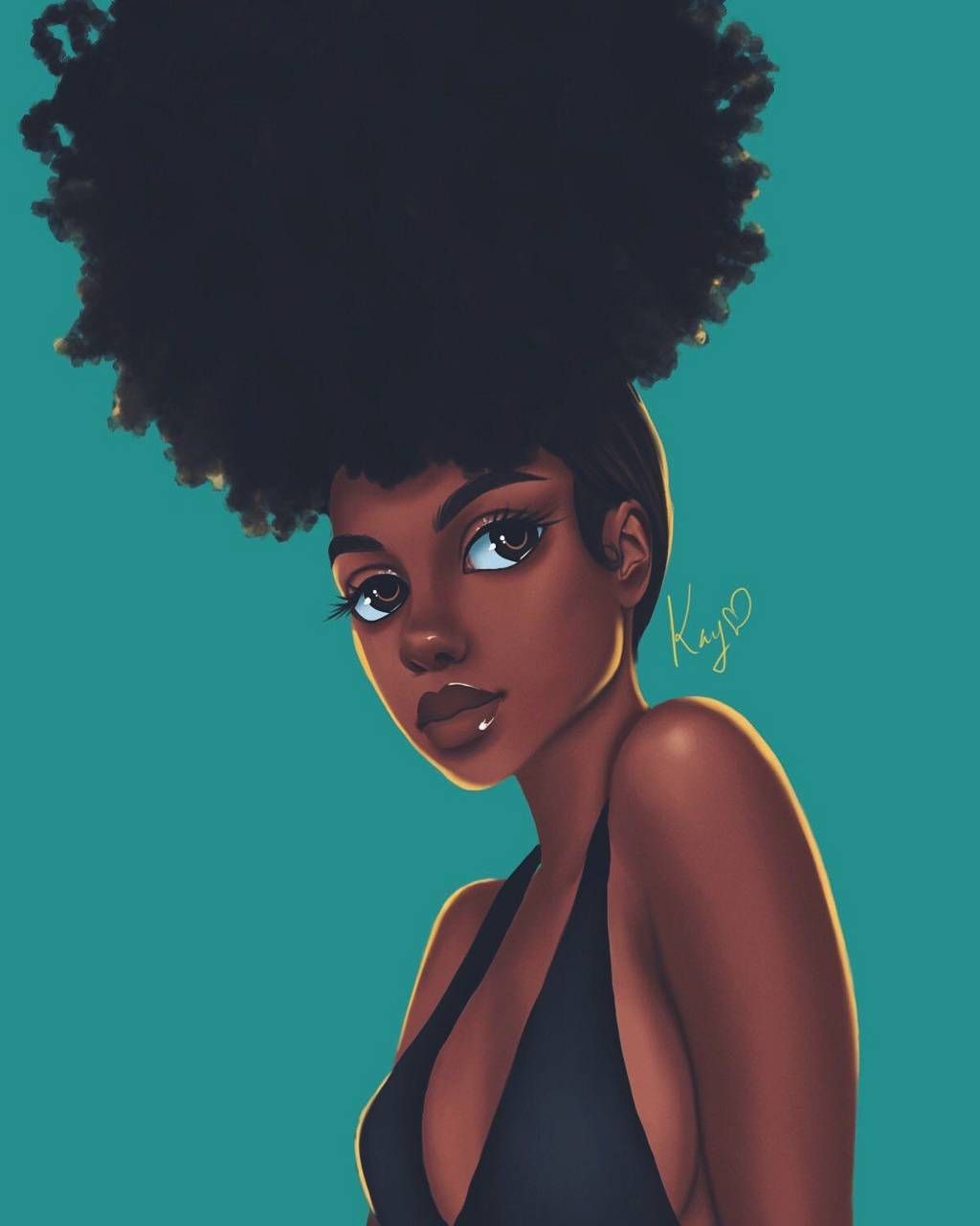 Afro Black Woman Wallpaper, HD Afro Black Woman Background on WallpaperBat