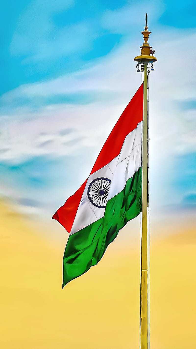 4K Flag Of India Wallpaper