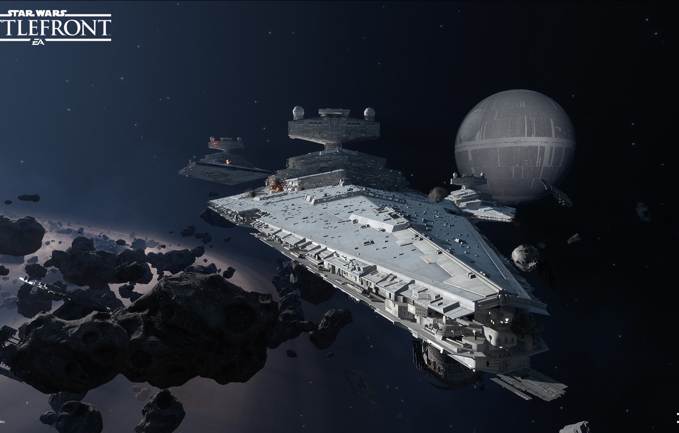 Wallpaper ship, ball, Star Wars Battlefront image for desktop, section игры