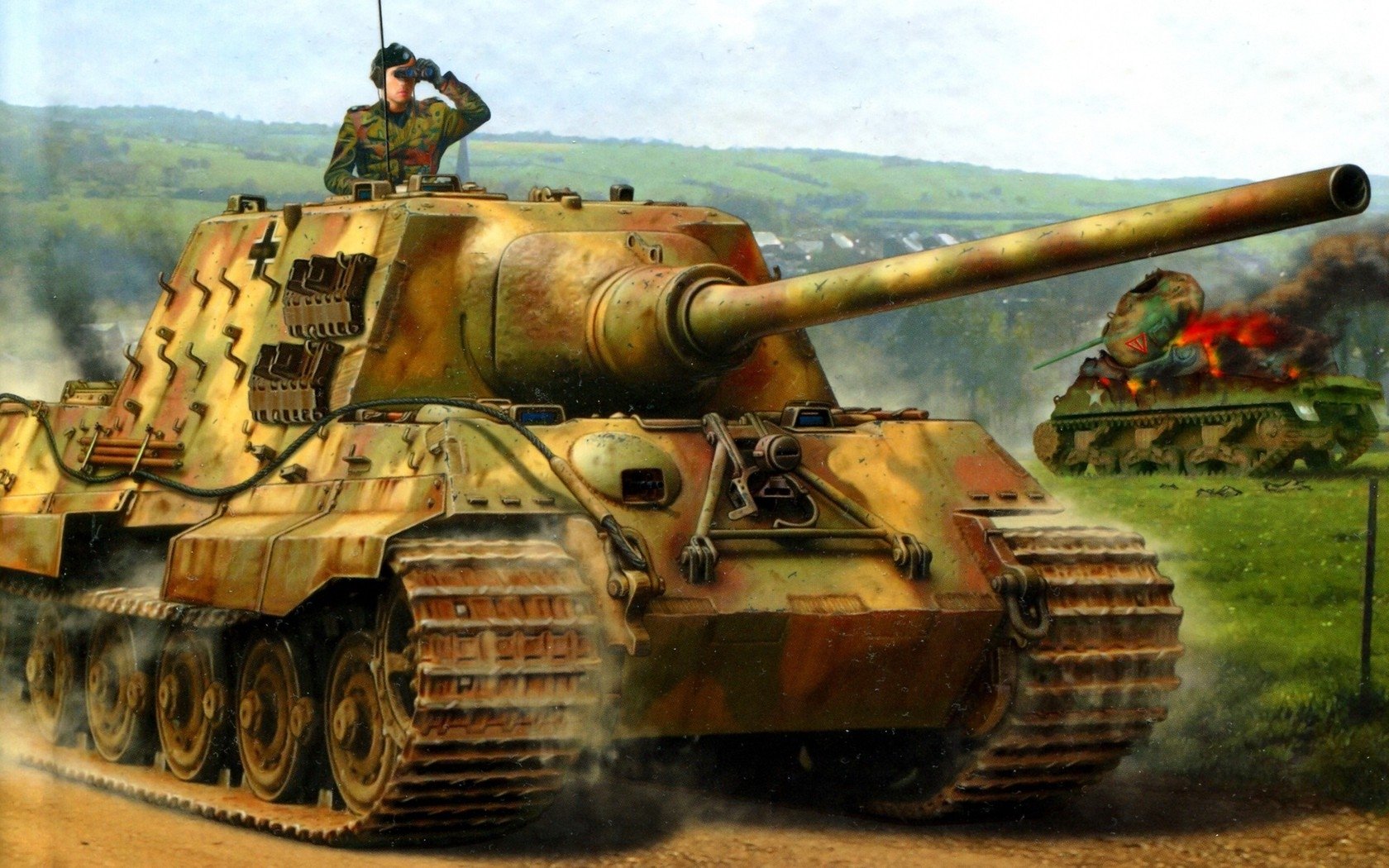Jagdtiger HD Wallpaper and Background Image