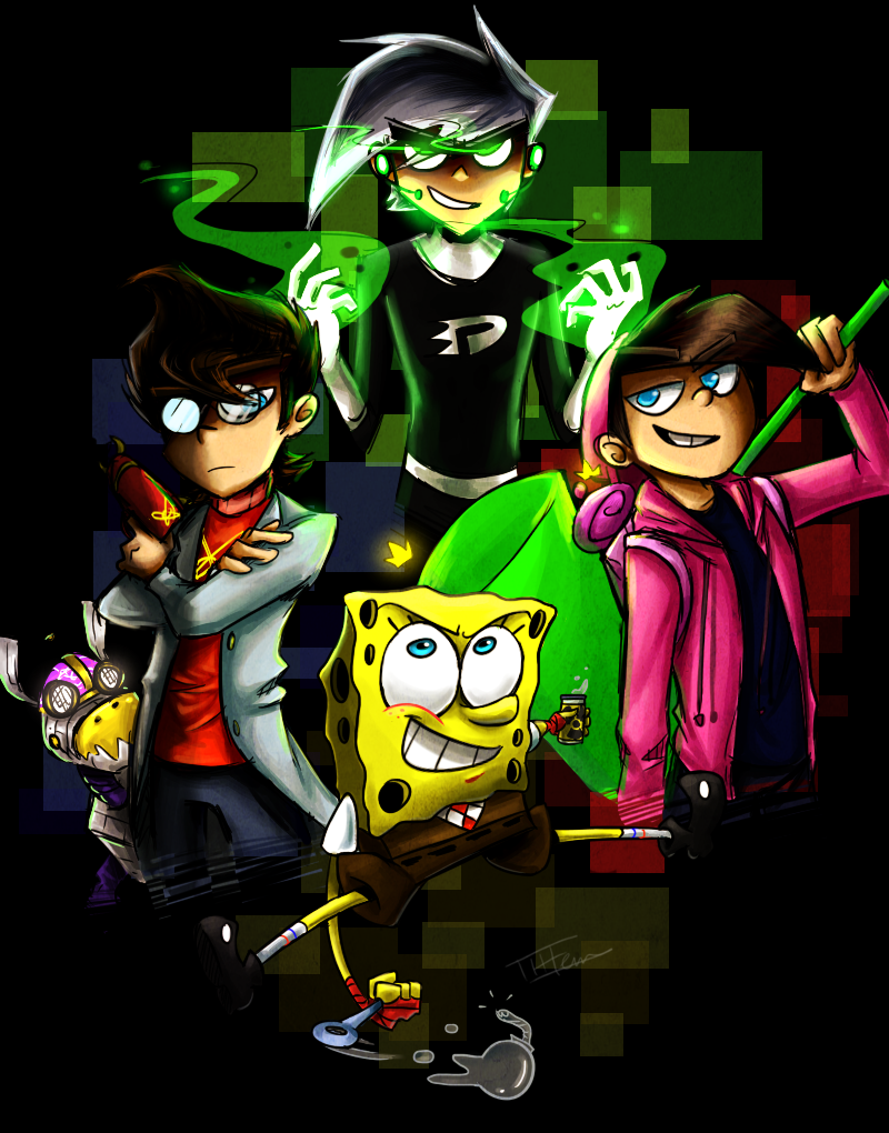 Nicktoons Unite! ideas. nicktoons, cartoon crossovers, danny phantom