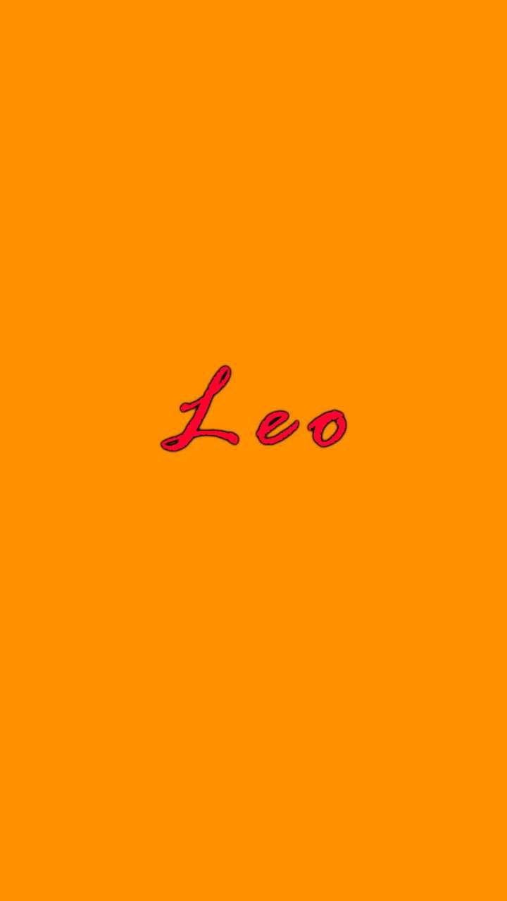 Leo Orange Wallpapers - Wallpaper Cave