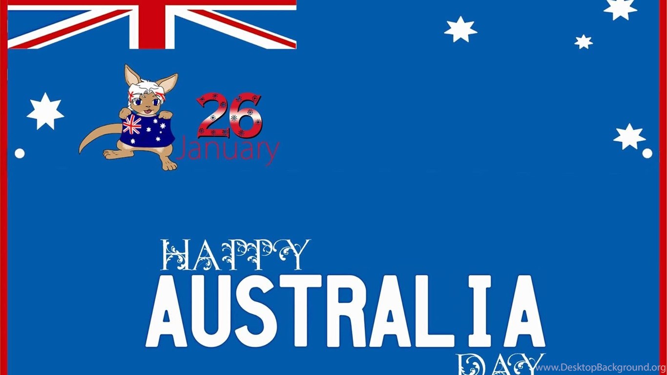 Happy Australia Day 2014 Greetings Image And Wishes Quotes Desktop Background