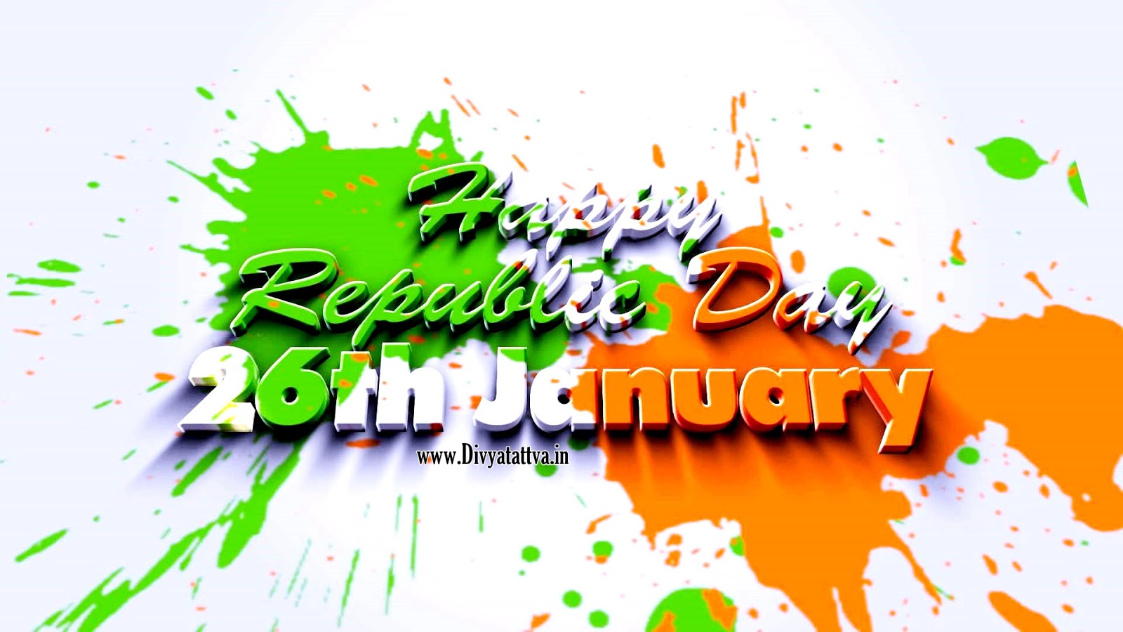 Happy Republic Day 26th Jan Greetings Wallpaper Messages With Image