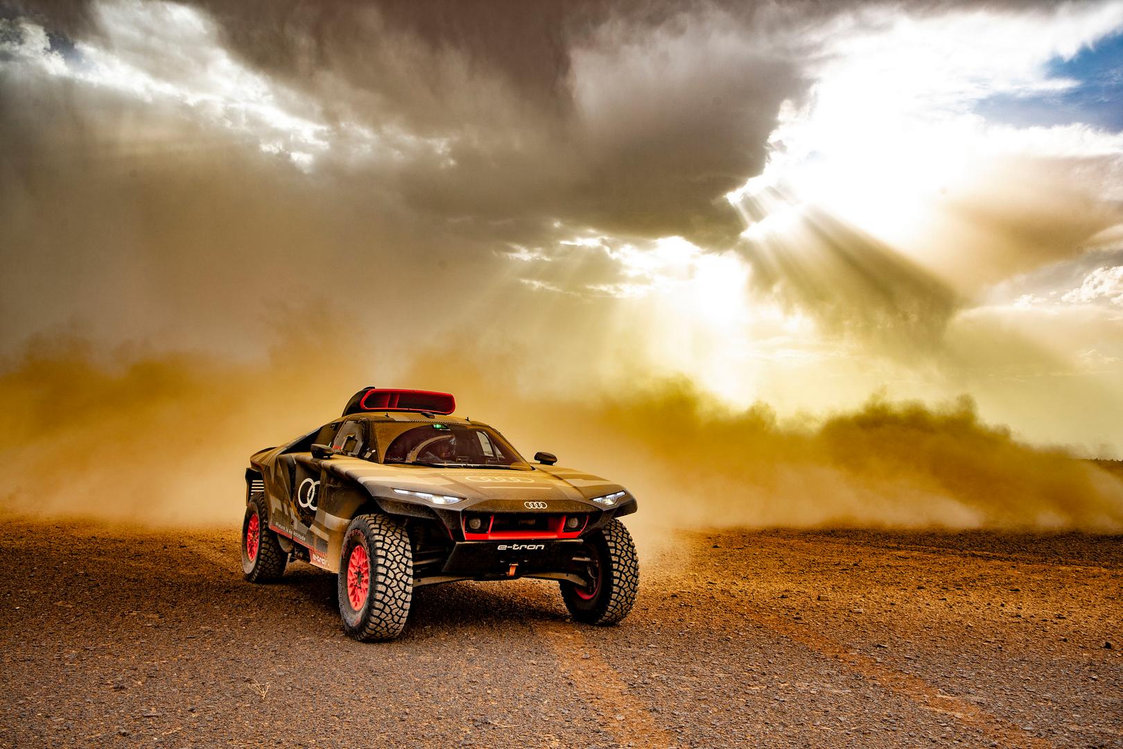 Are EVs Ready For Dakar? Audi RS Q E Tron Hits Moroccan Desert Ahead Of Dakar 2022