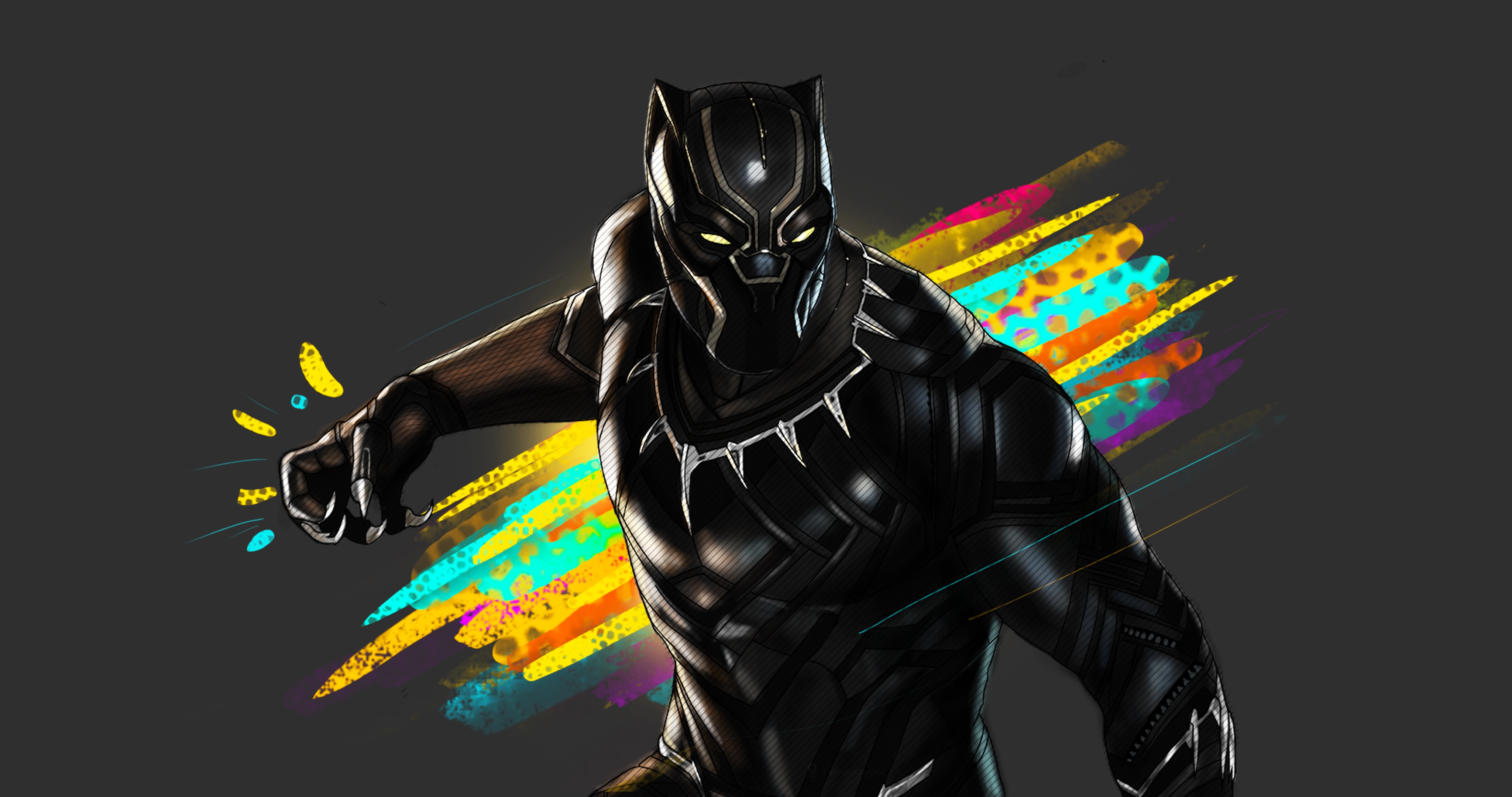 Black Panther 4k Wallpaper