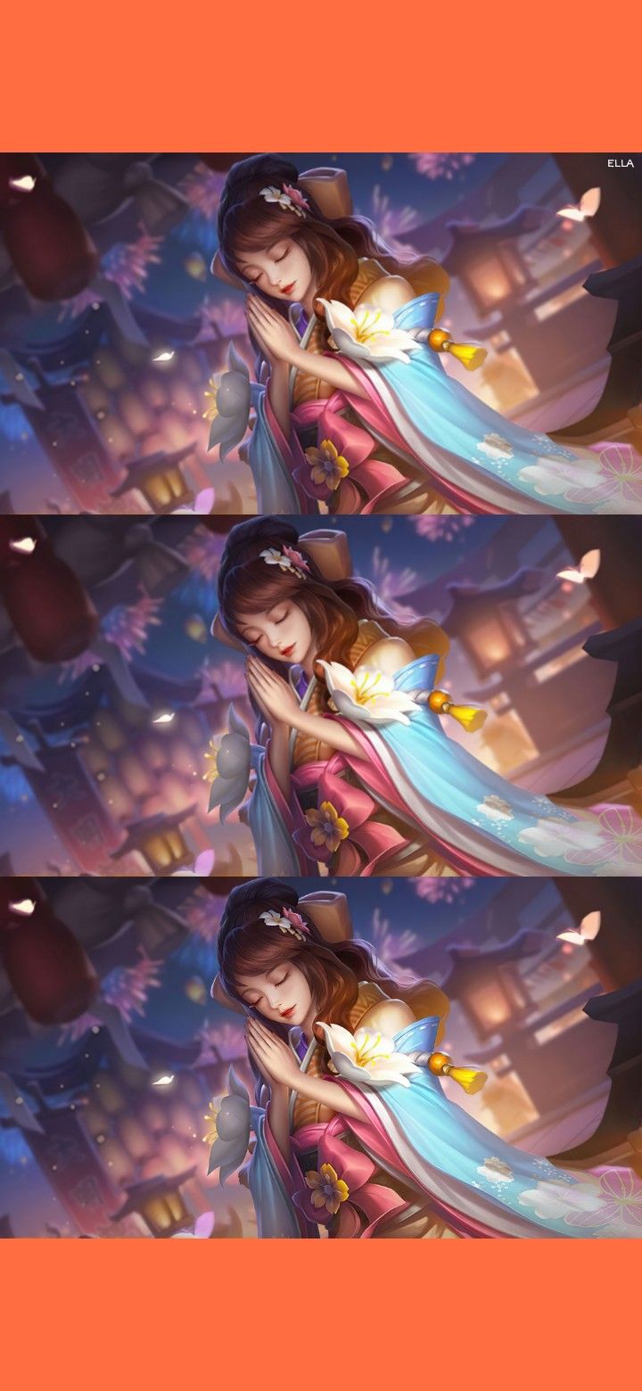 Wallpaper Mobile Legends All Hero Guinevere Sakura Wishes Facebook