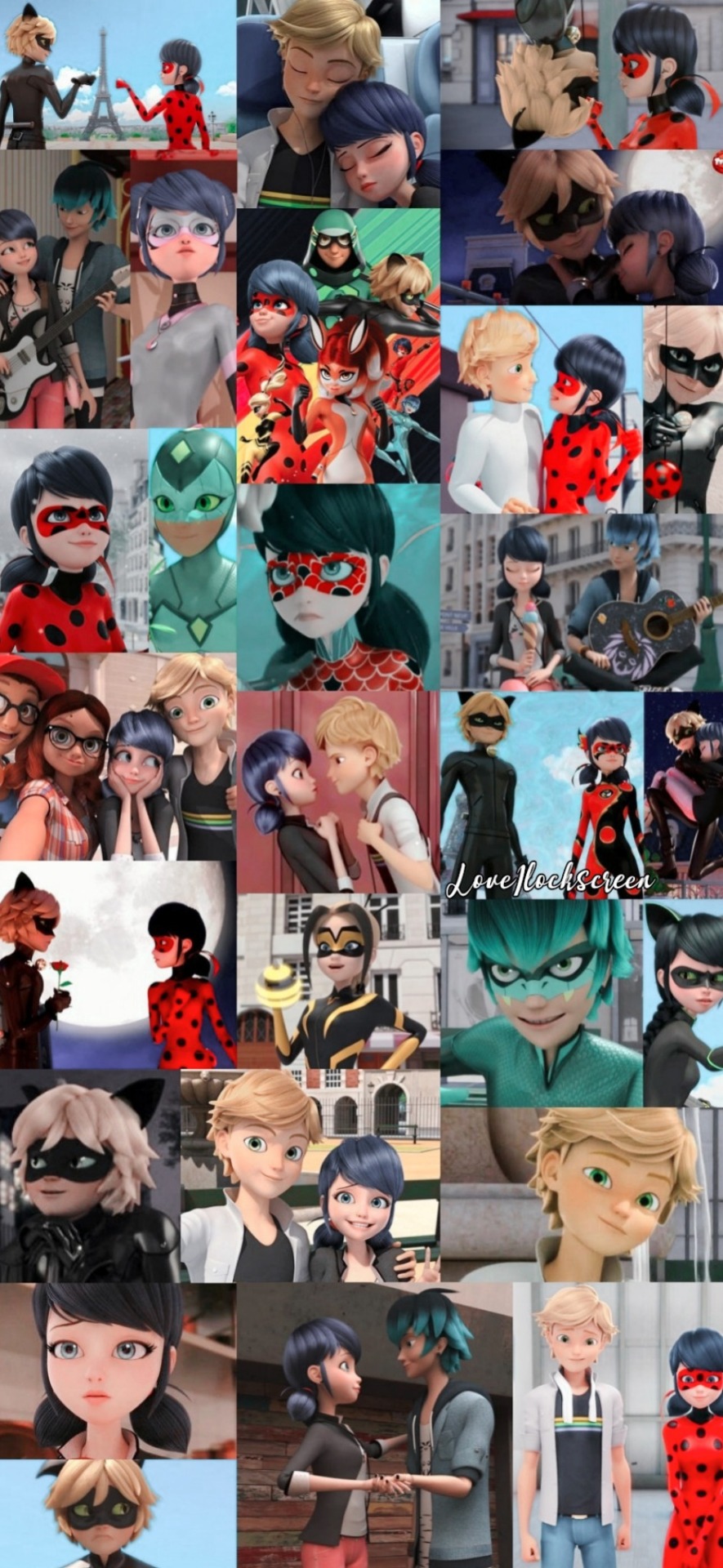 miraculous ladybug lockscreen