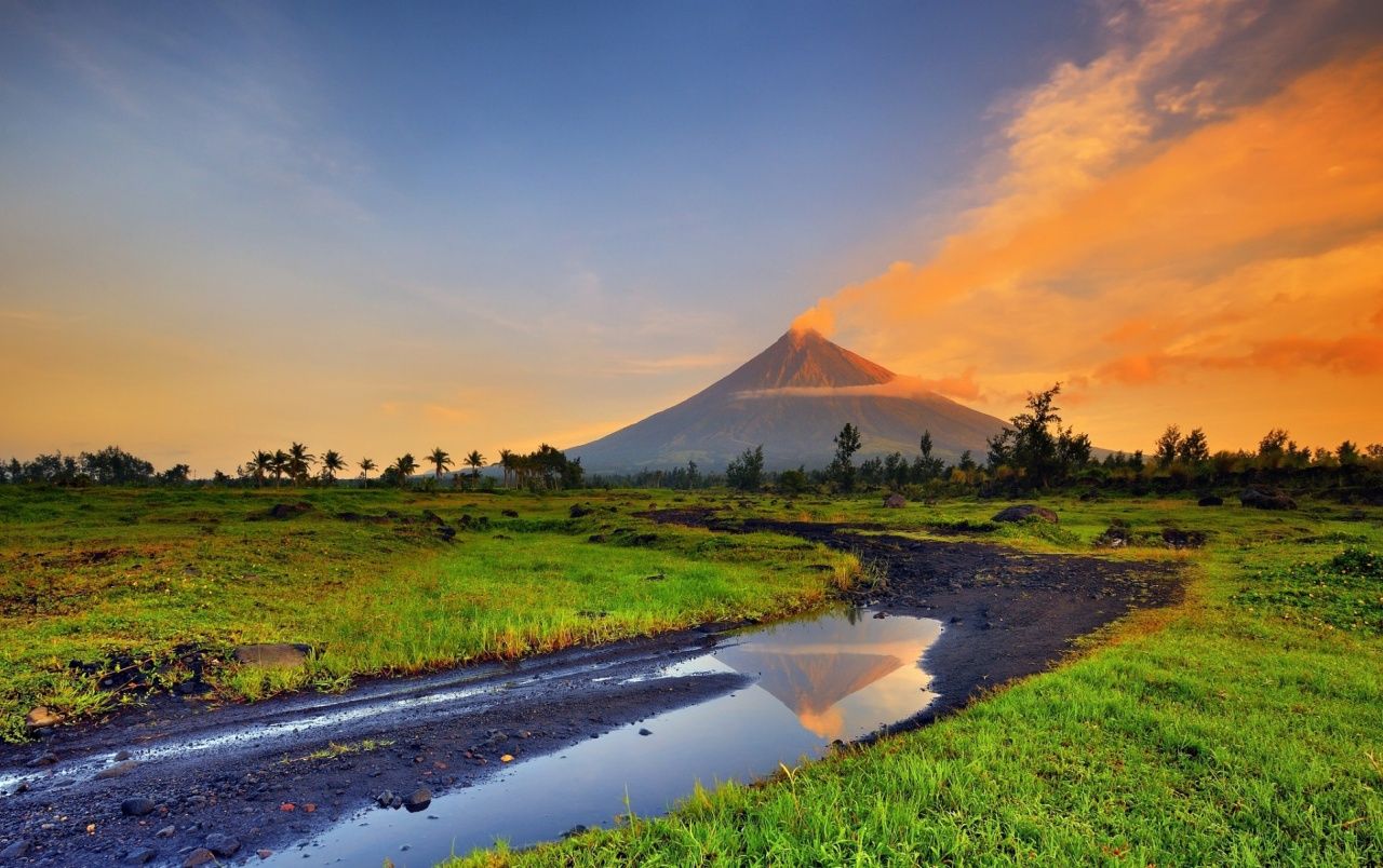 Mayon Volcano Wallpaper Free Mayon Volcano Background