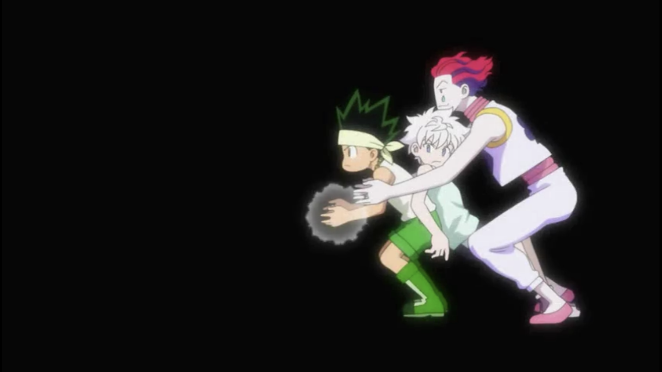 Hisoka. Killua. Gon. Hisoka, Funny anime pics, Hunter x hunter