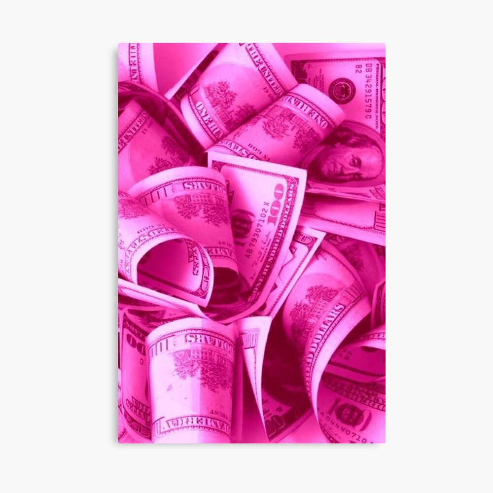 Icy Pink Money Glam's Birthday Collection Inspired Poster