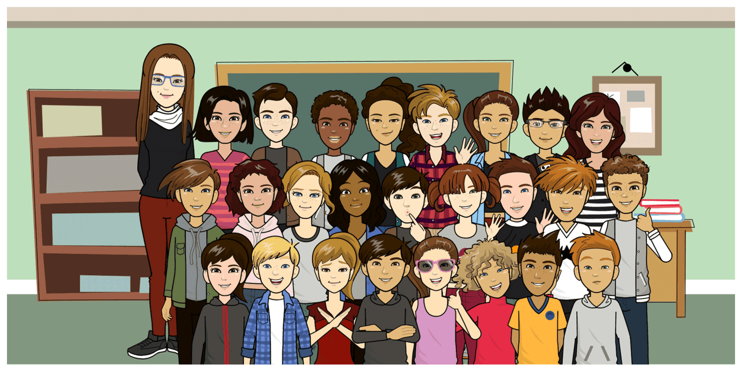 Free Technology for Teachers: Create Virtual Class Picture With Pixton EDU