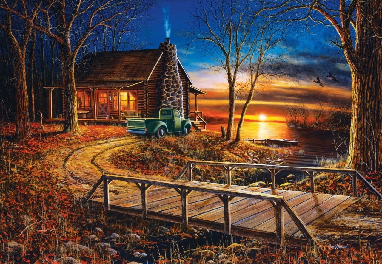 Cabin Wallpaper