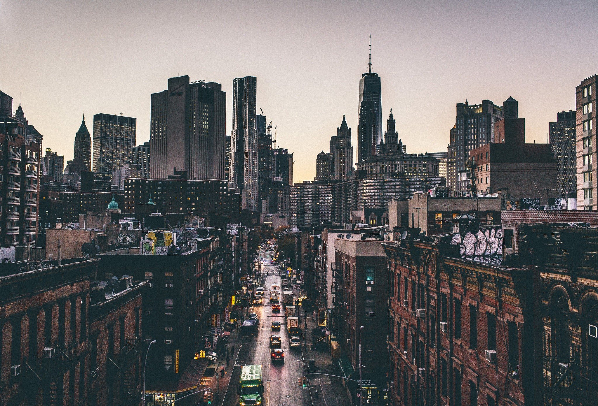 city, Street, Manhattan, New York City Wallpaper HD / Desktop and Mobile Background