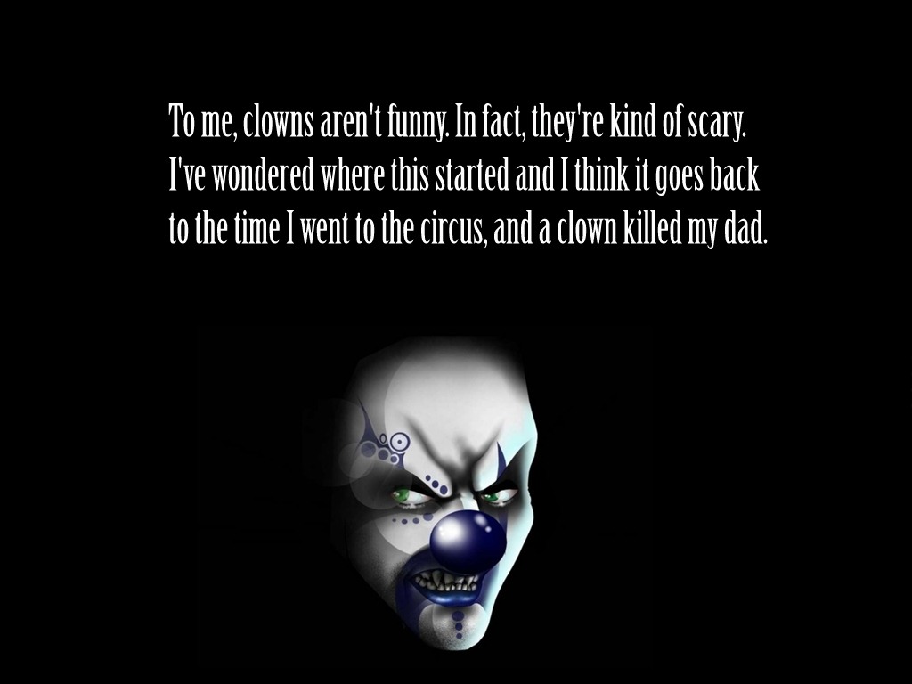 Free download Clowns Scary Wallpapers 1024x768 Clowns Scary 1024x768 for yo...