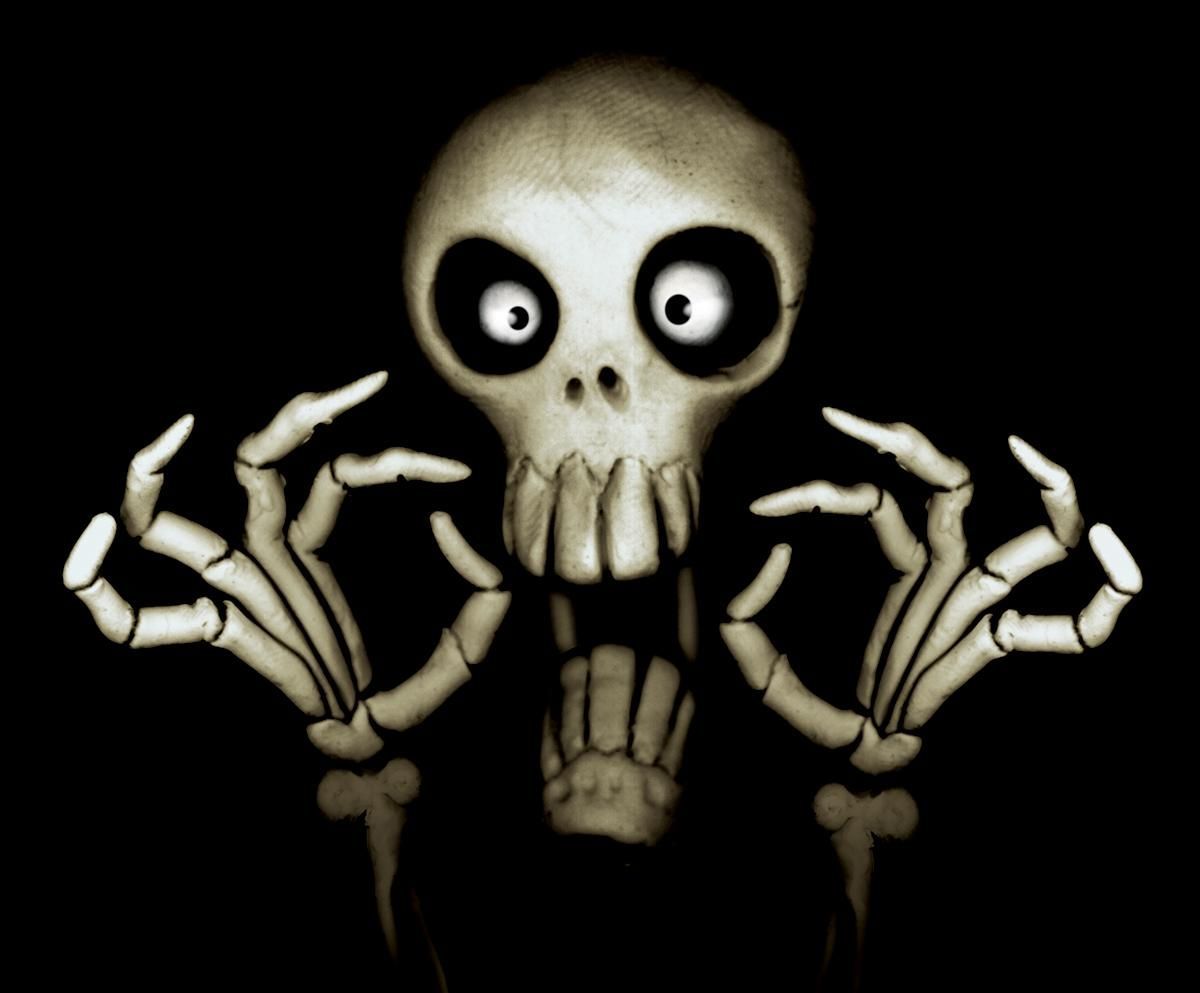 Scary Skull Wallpaper