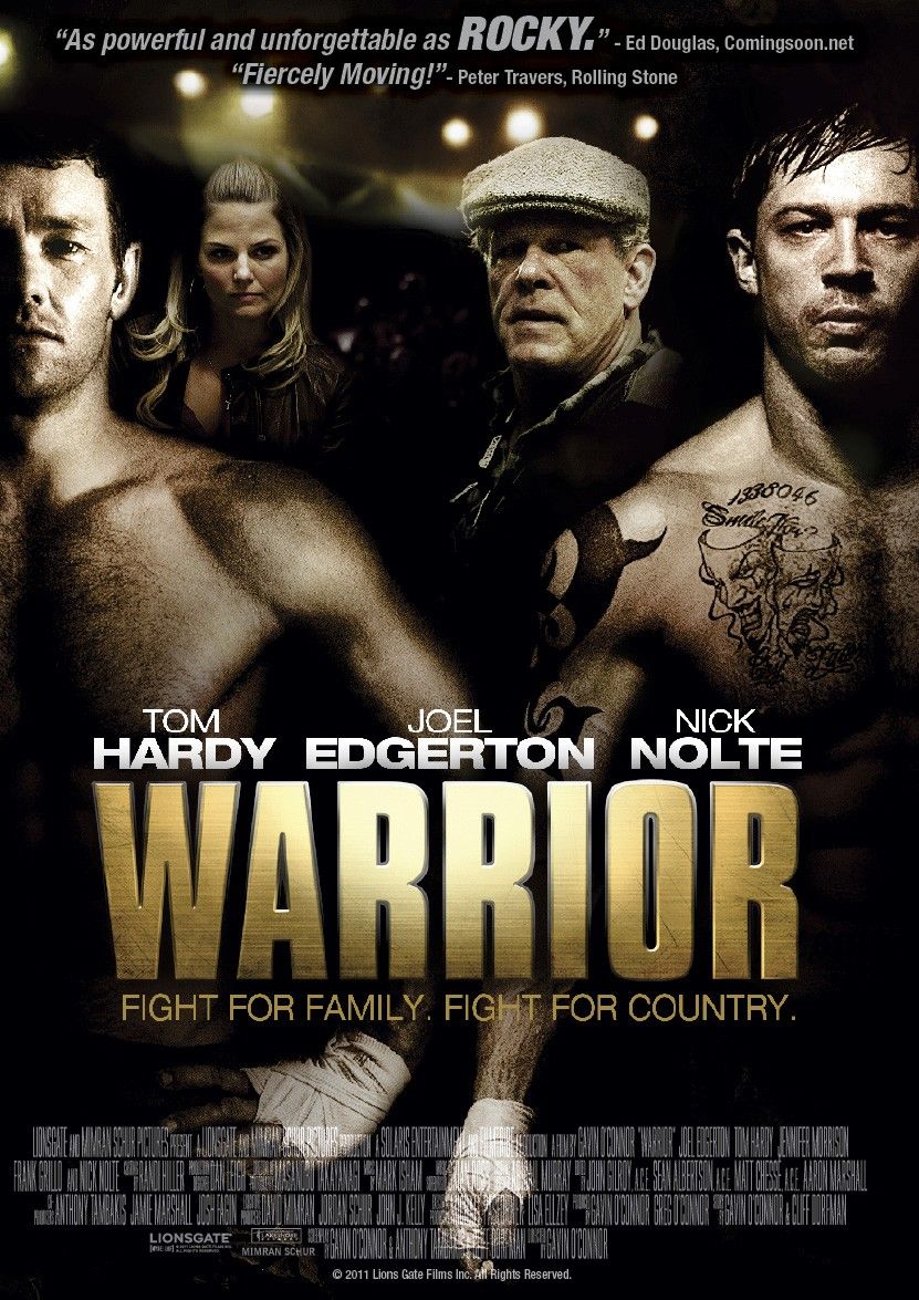 Warrior. Not that good, Nick Nolte gave us couple of gorgeous moments. but this is just another fight story. Warrior movie, Warrior, Warrior 2011