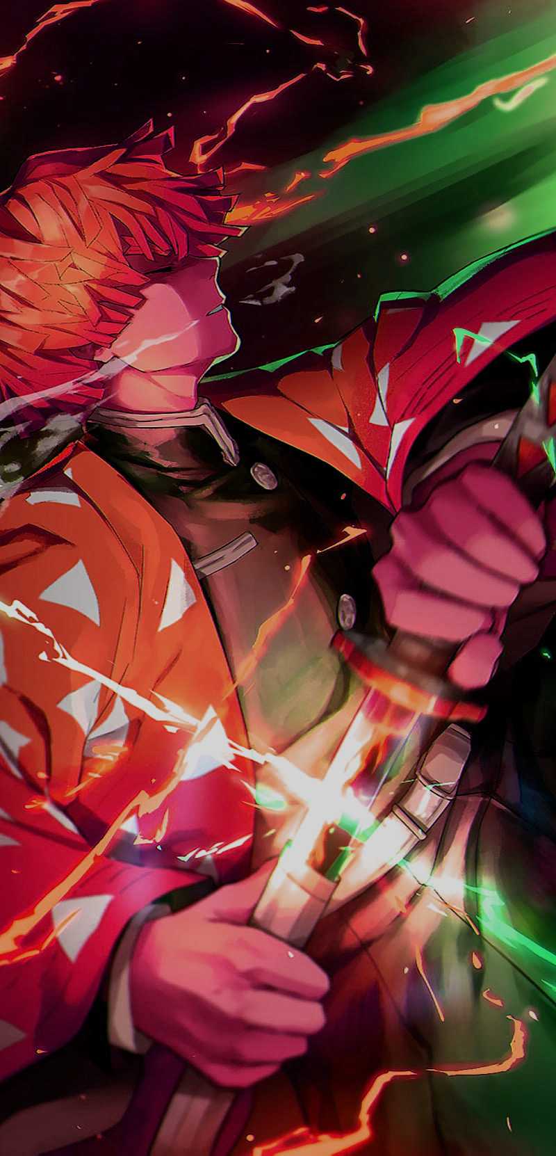 Demon Slayer Red Wallpapers Wallpaper Cave