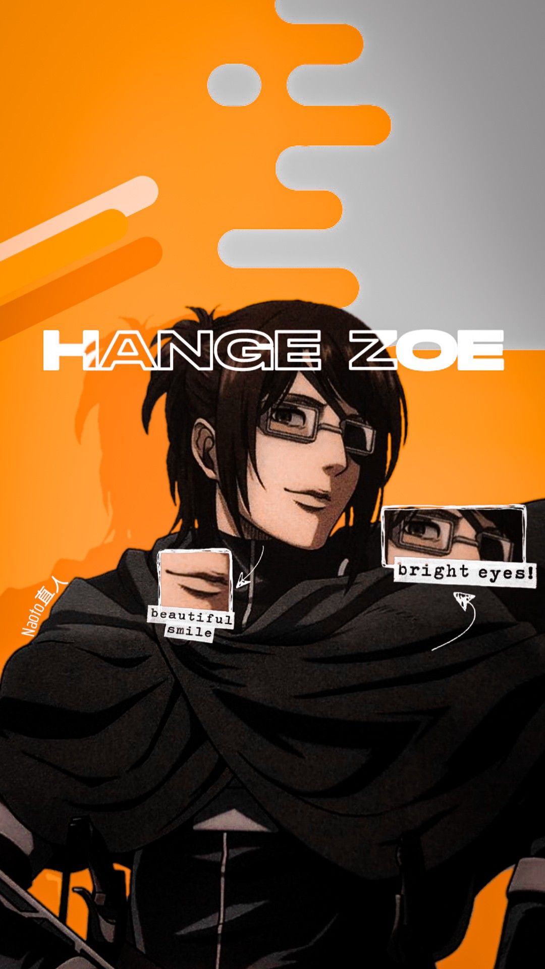 Hans Hanji Hange Zoe Wallpaper For Phone By Me. Hange Zoë, Attack On Titan Anime, Attack On Titan