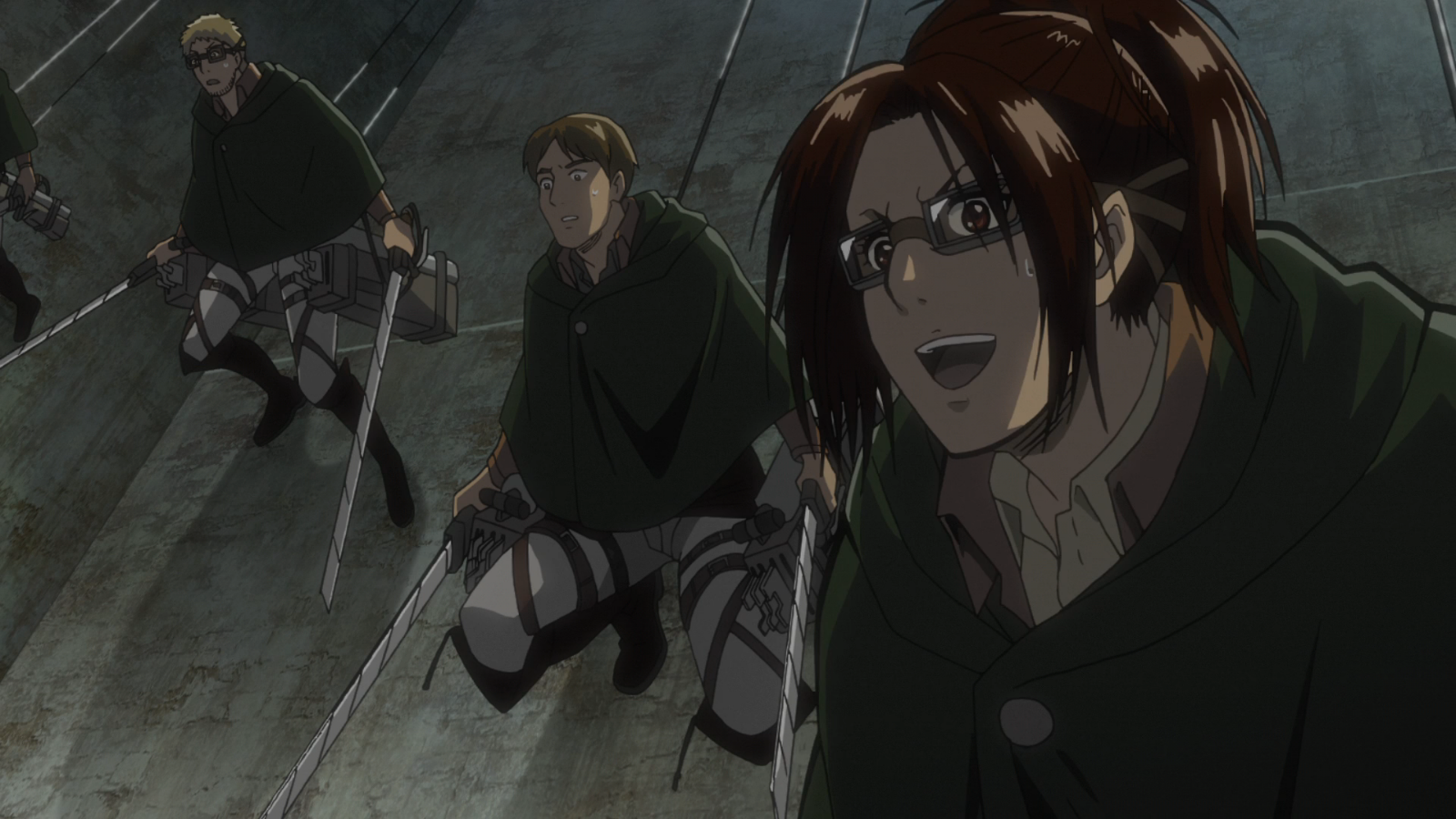 Hange Zoë (Anime). Attack on Titan