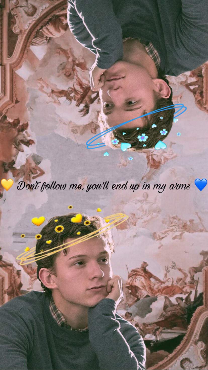 This seems wallpaper worthy! Right?. Tom Holland Amino