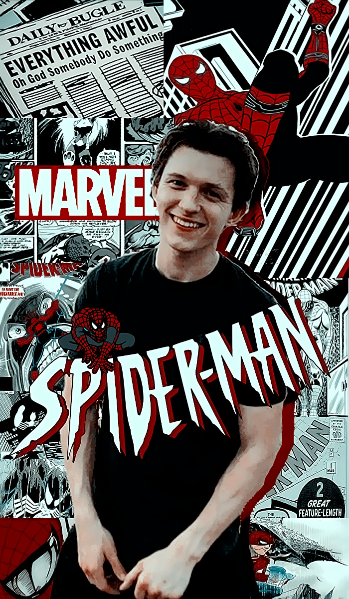 Tom Holland Collage Wallpapers - Wallpaper Cave