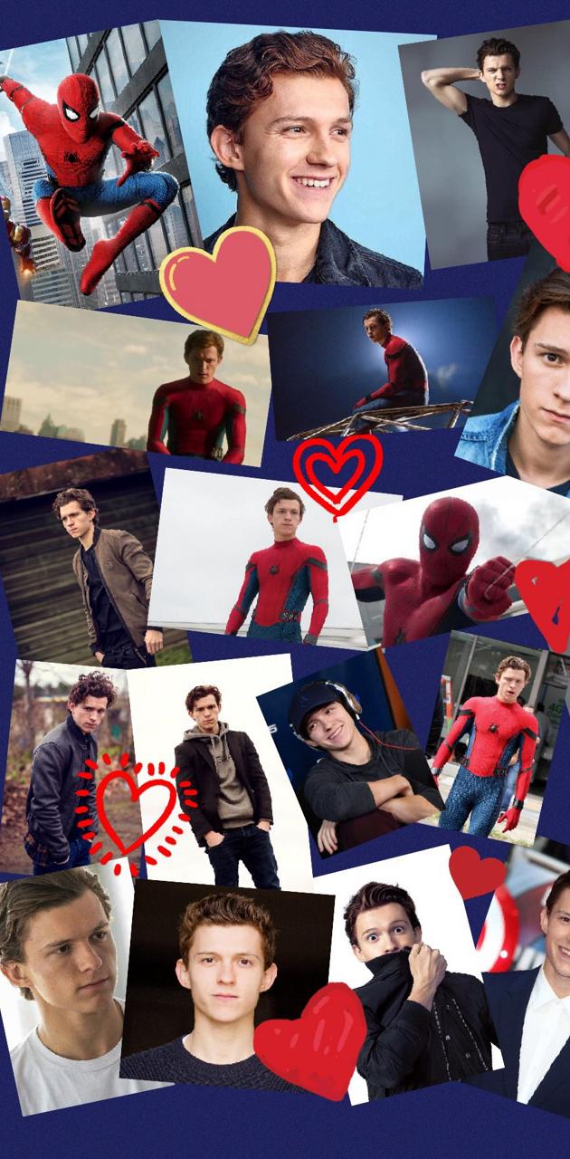 Tom Holland Collage Wallpapers - Wallpaper Cave