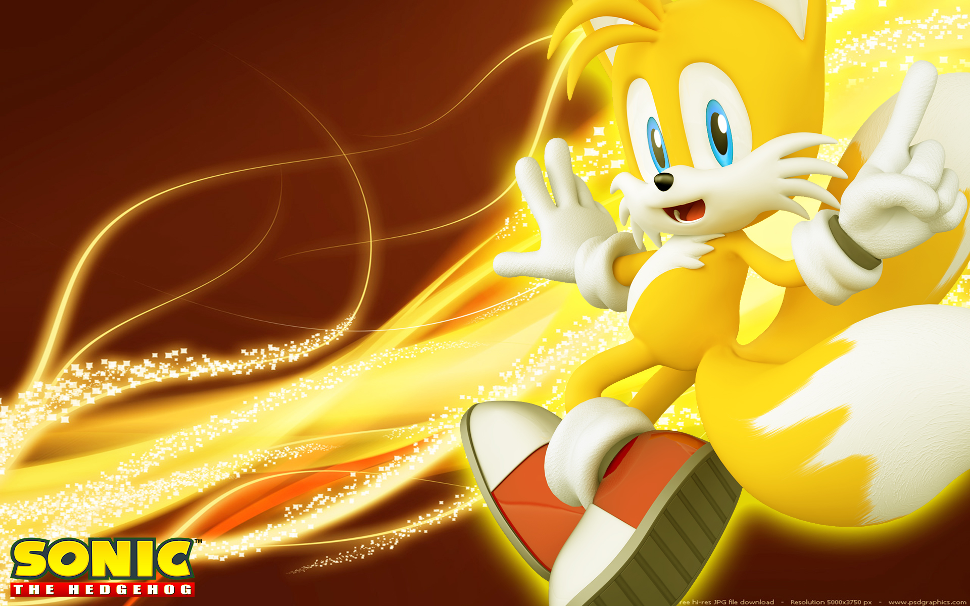 Classic Tails - Desktop Wallpapers, Phone Wallpaper, PFP, Gifs, and More!