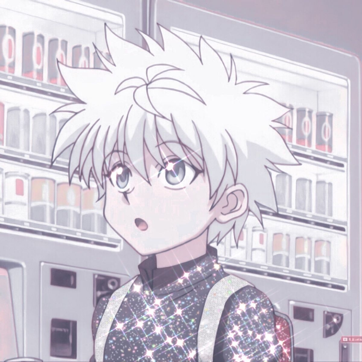 Killua gon, hunter x hunter, stars, anime, duo, HD wallpaper