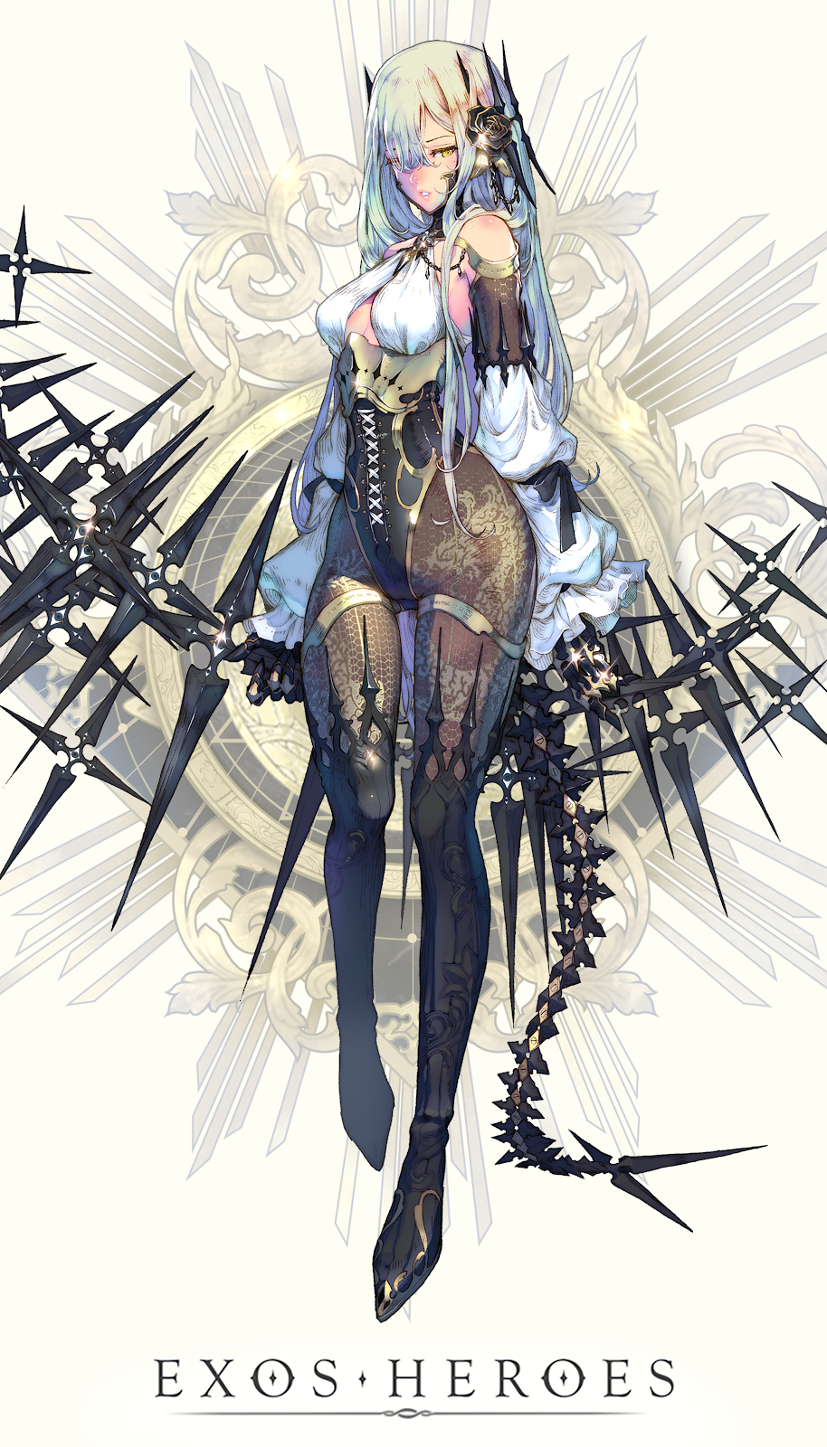 Dorka. Exos Heroes Wiki. Anime character design, Concept art characters, Fantasy character design