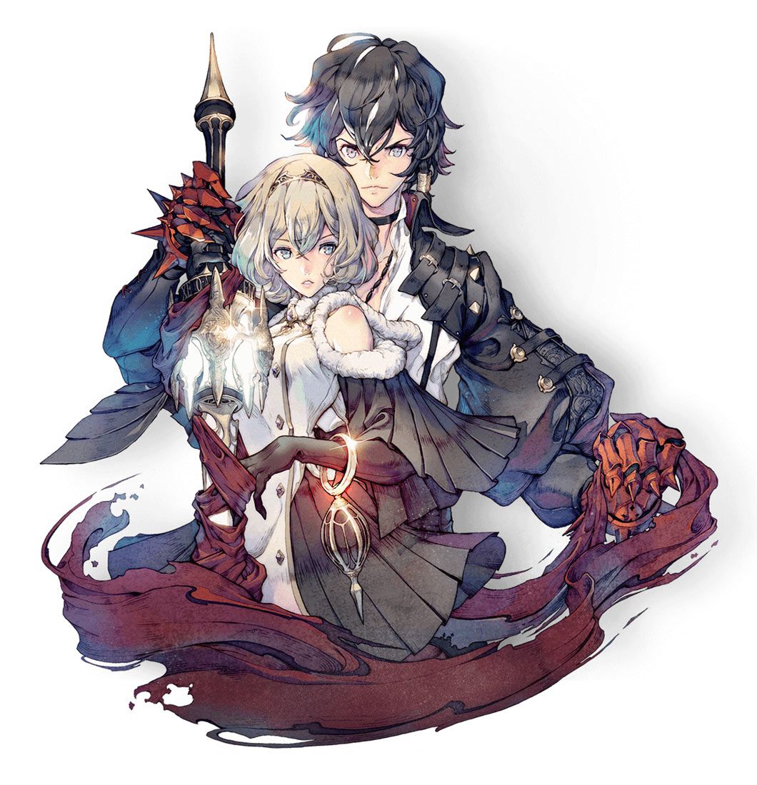 Zeon and Iris Main Visual Art Heroes Art Gallery. Character art, Character design, Hero arts