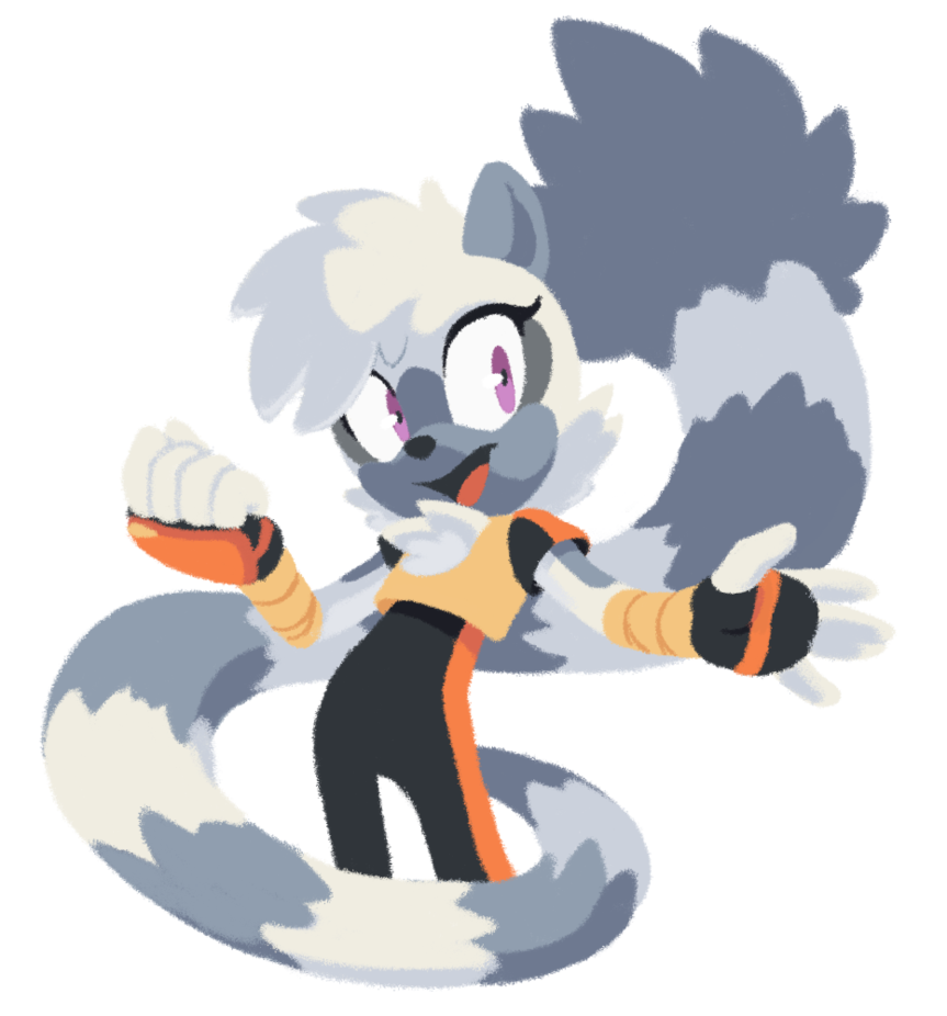 Tangle the Lemur. Sonic the hedgehog, Sonic fan art, Sonic heroes