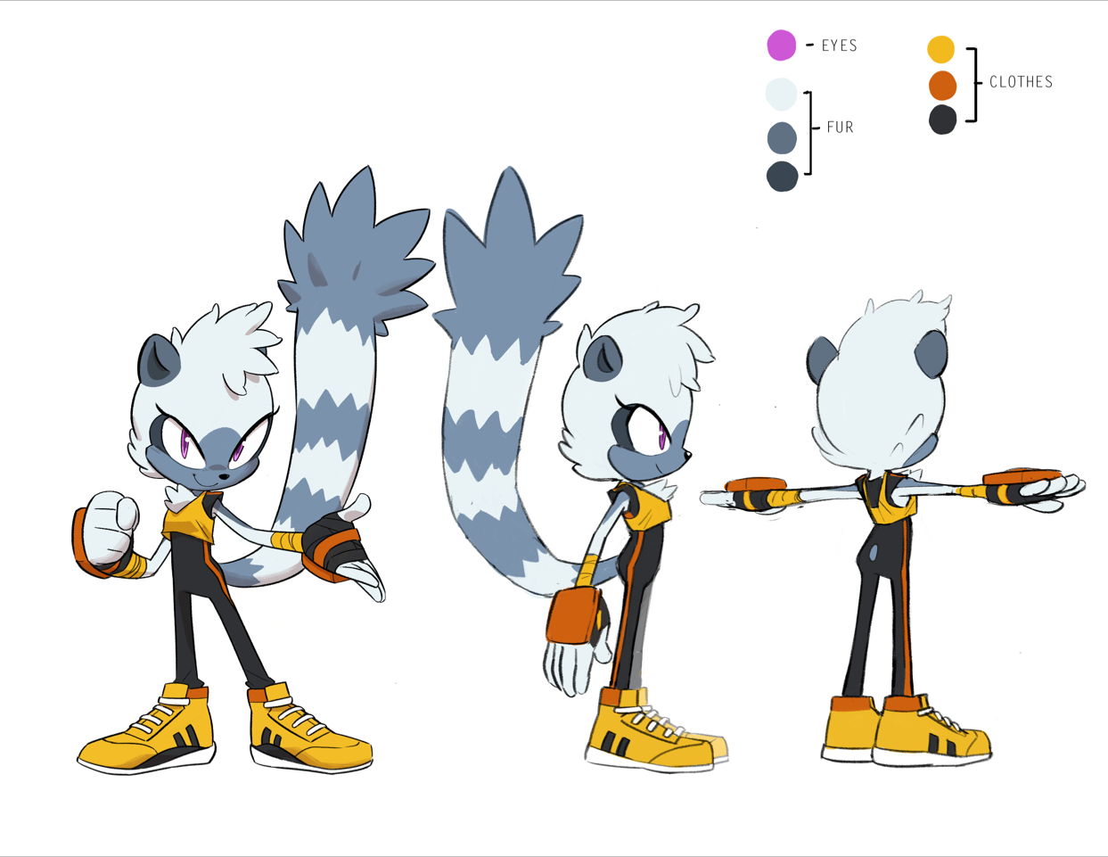 Sonic The Hedgehog's Newest Ally Is Tangle The Ring Tailed Lemur