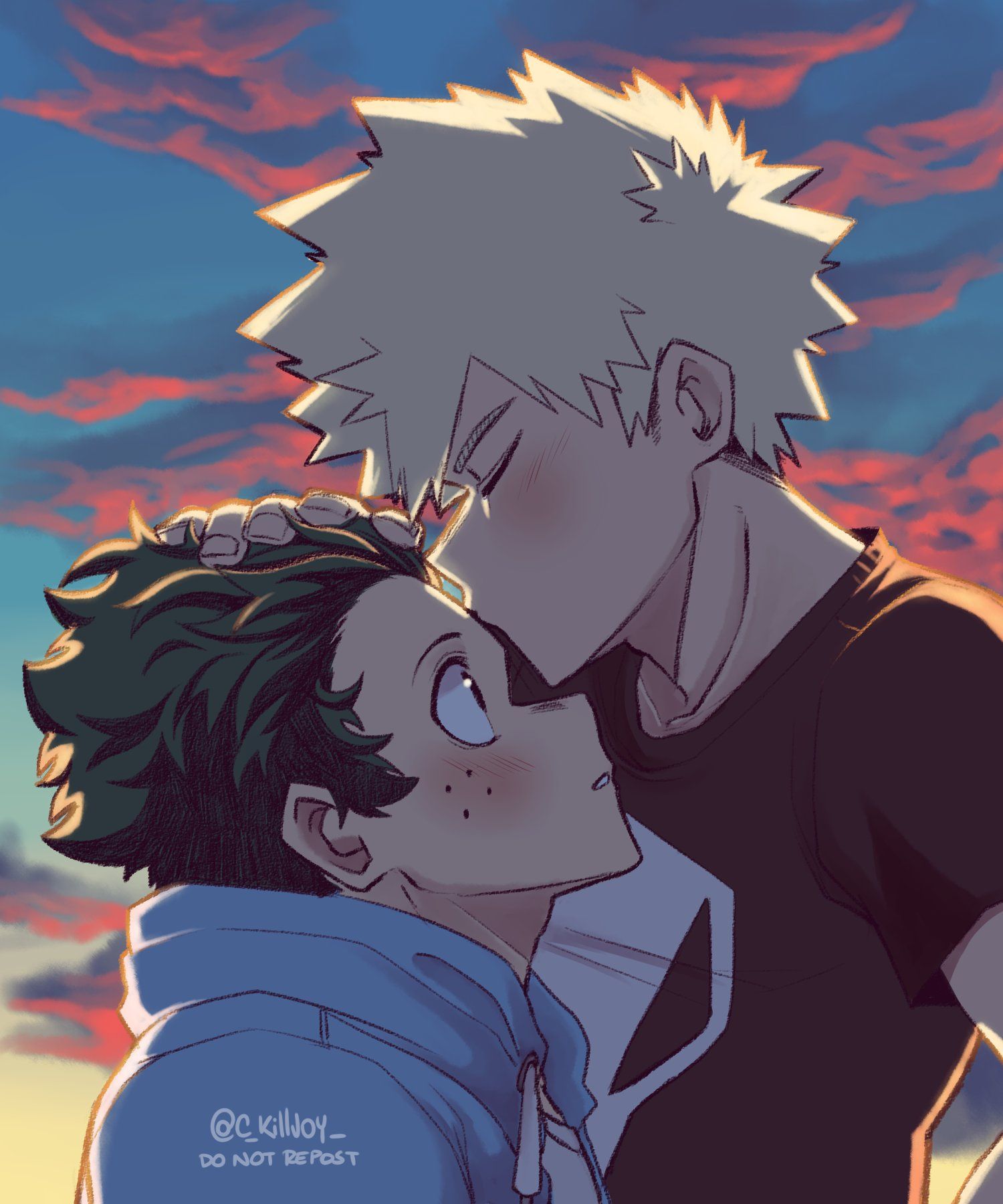 Bakudeku Kissing Wallpapers - Wallpaper Cave