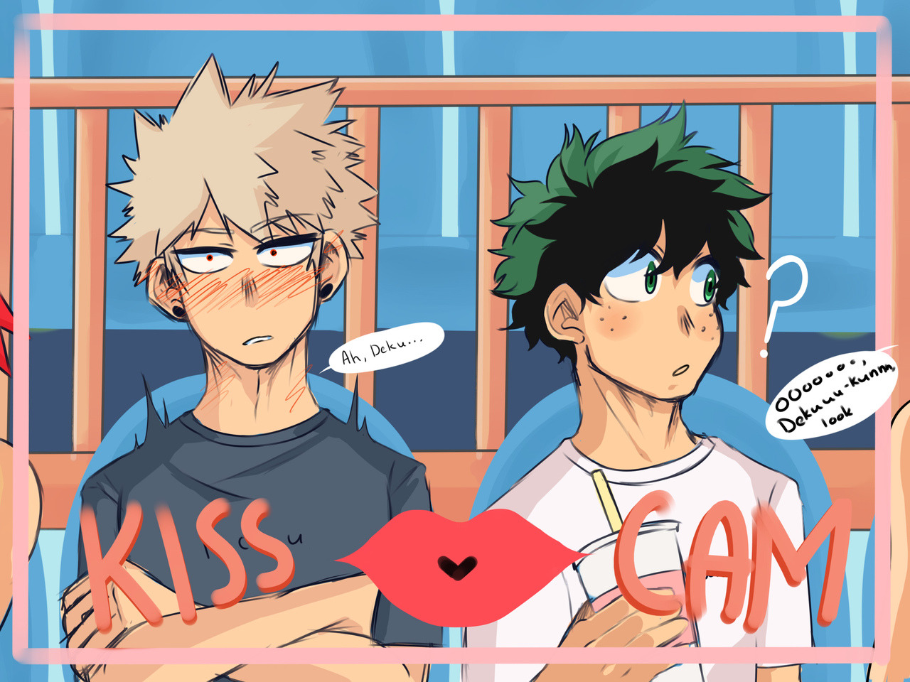 Bakudeku Pics And Comics Cam Pt:1 2