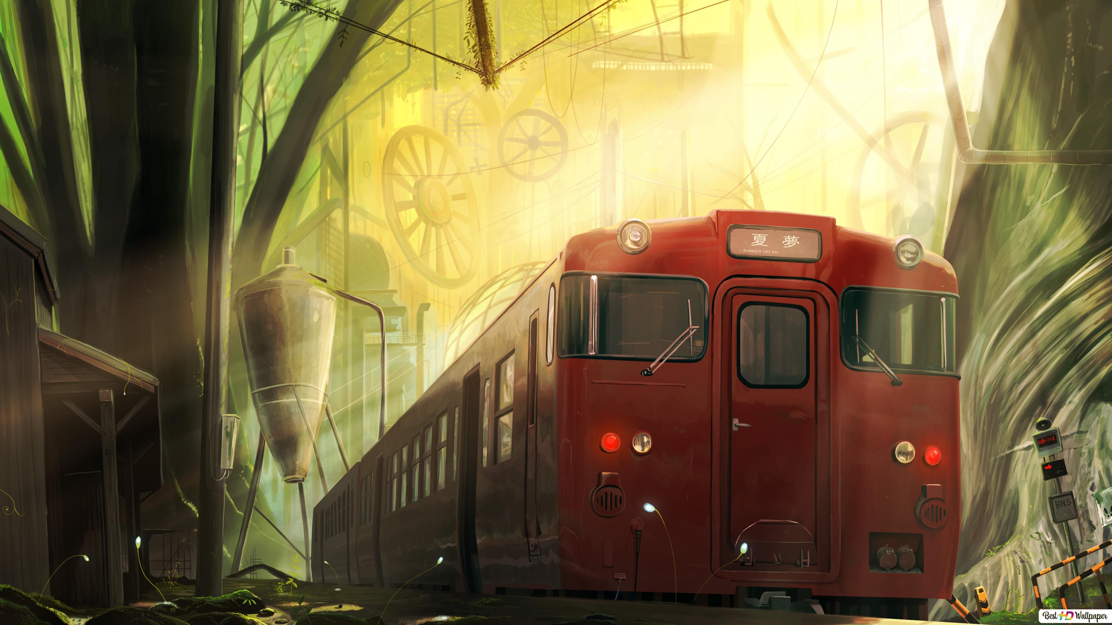 Subway Train HD wallpaper download