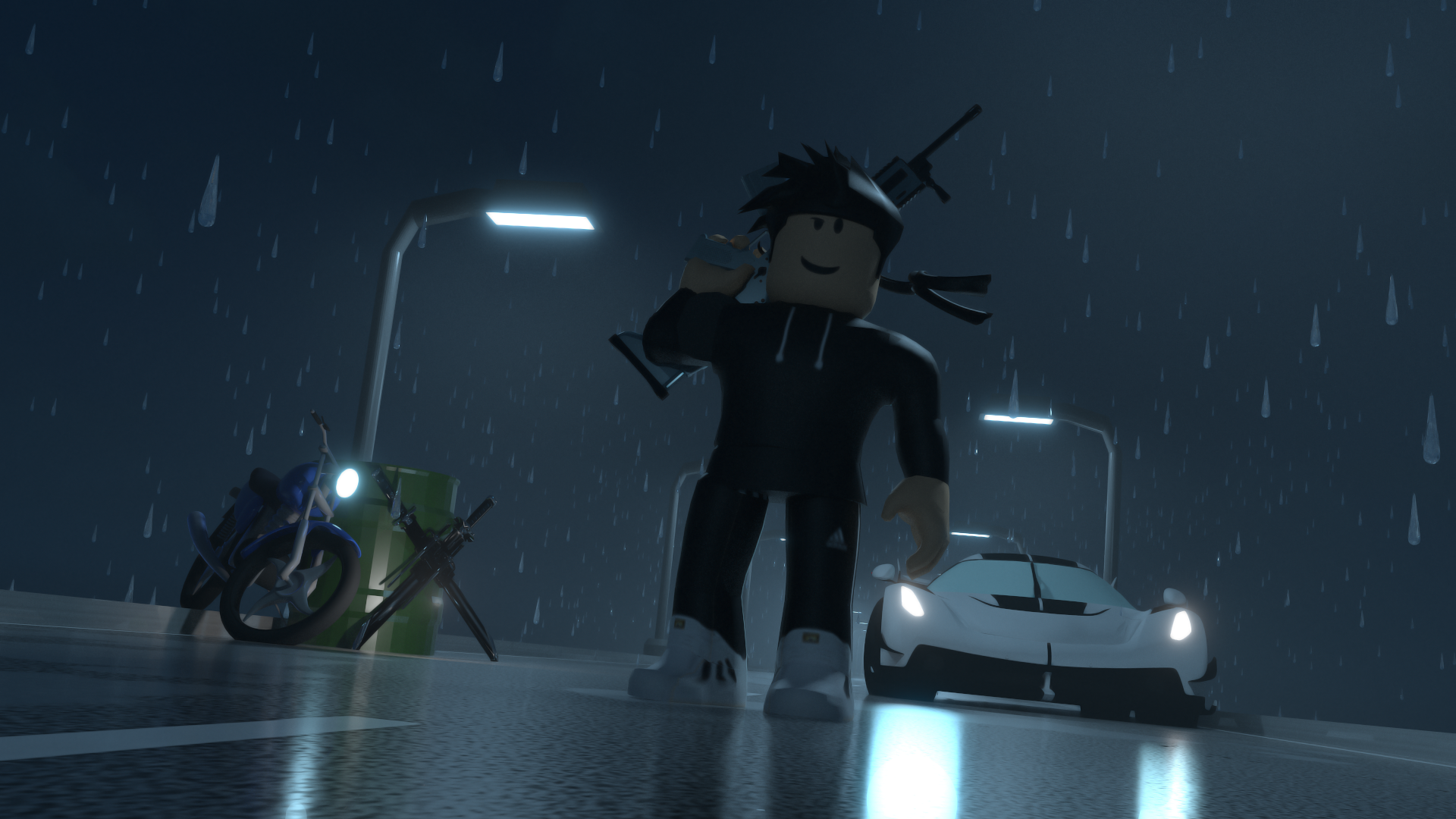 Roblox 4K gfx Epic RainNight Feedback