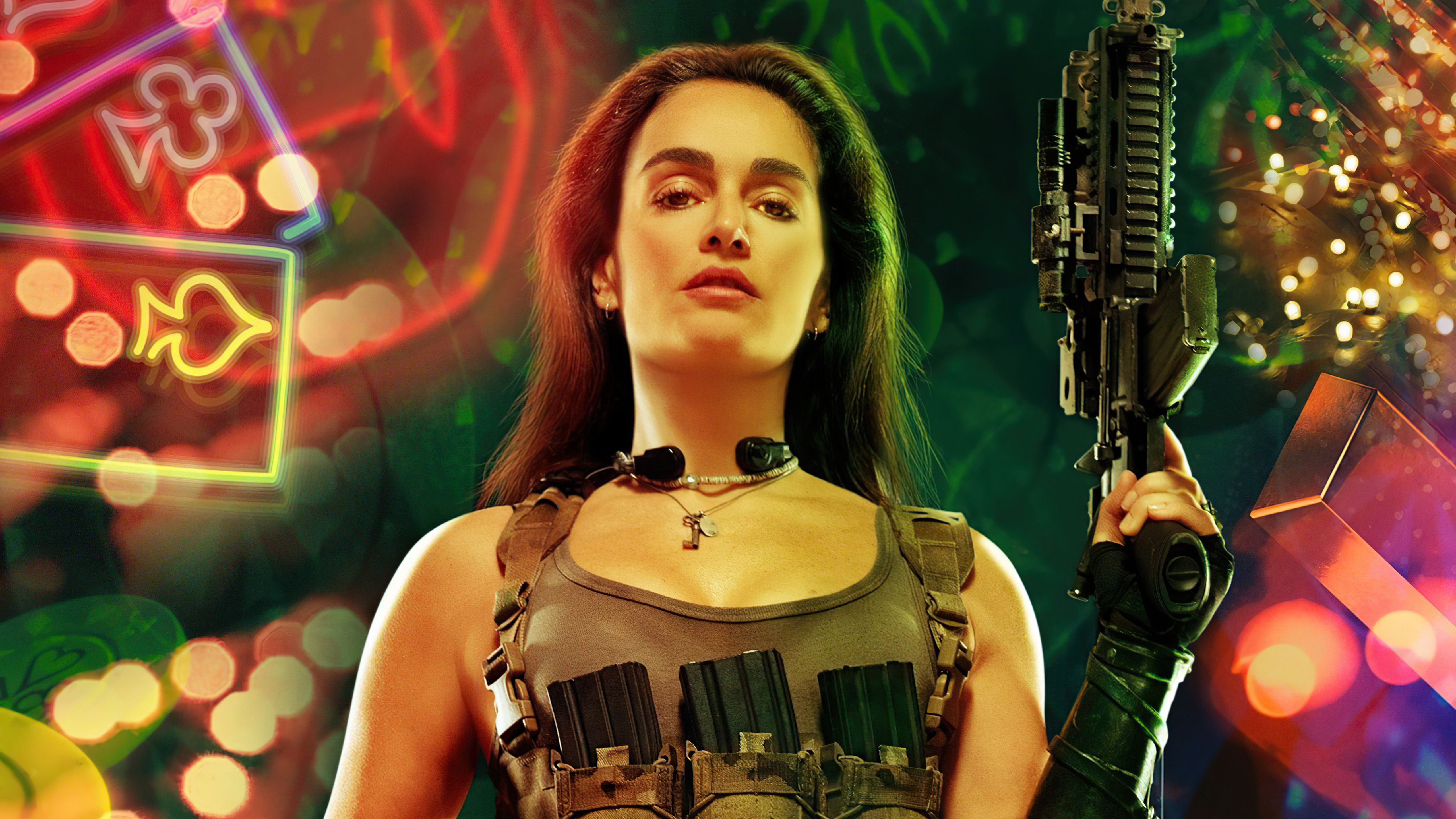 Ana De La Reguera As Cruz In Army Of The Dead Character Poster 5k, HD Movies, 4k Wallpaper, Image, Background, Photo and Picture