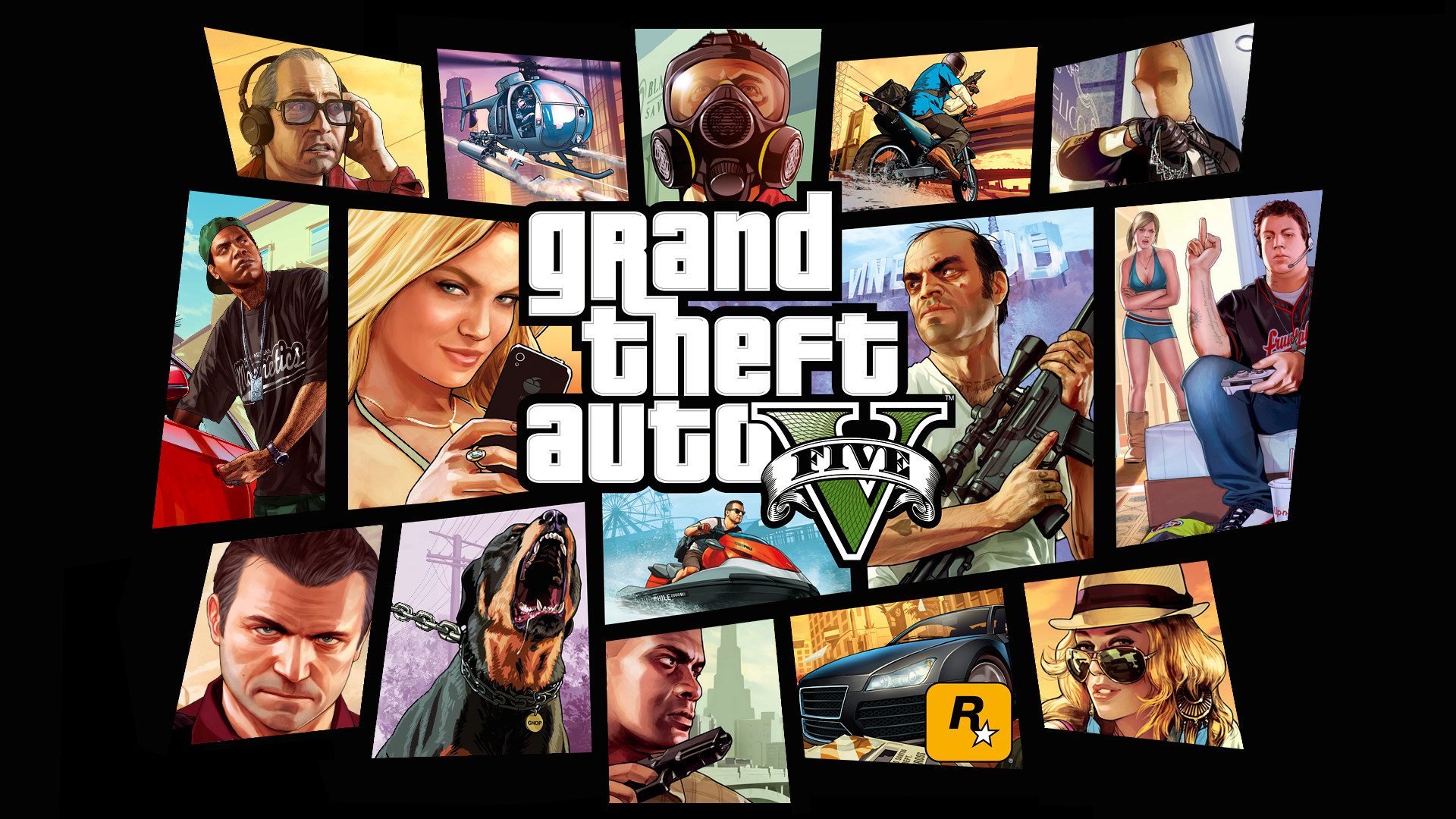 GTA V Wallpaper 1920×1080