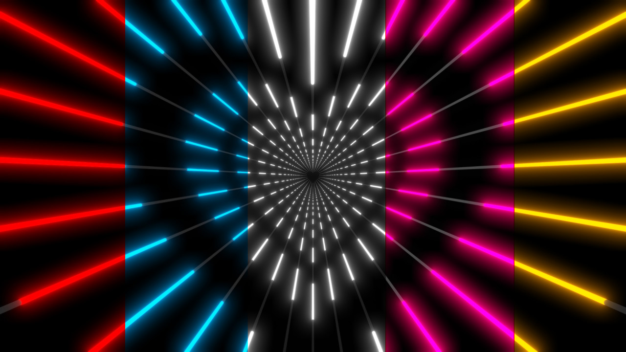Neon Heart Tunnel Pack Motion Graphics