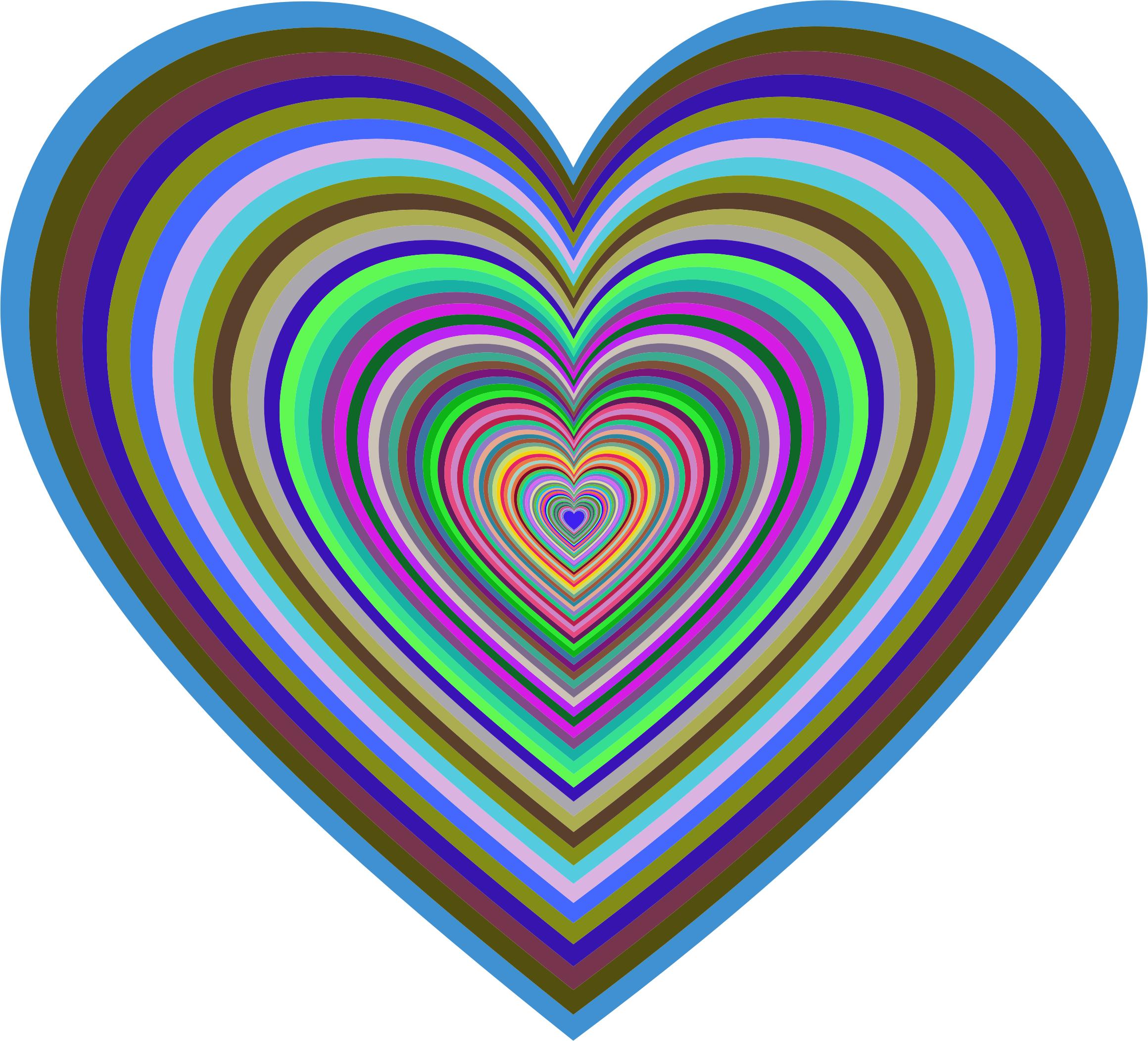 Psychedelic Hearts Tunnel Icon PNG PNG and Icon Downloads