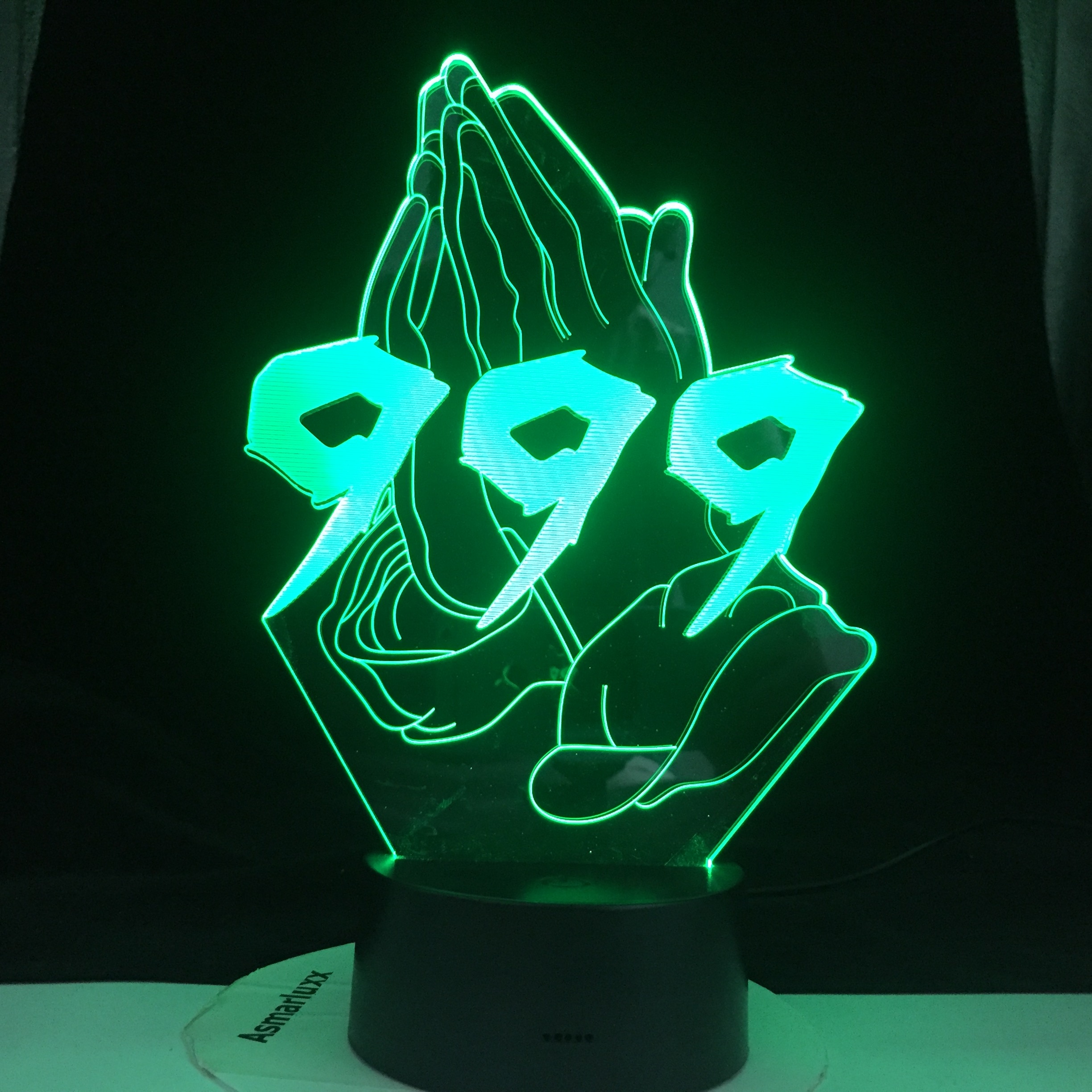 JUICE WRLD NO VANITY 999 CRY BABY GET CAKE DIE YOUNG LOVE All Design SKU 3D LED Lamp EVERYBODY EVERYTHING. LED Night Lights