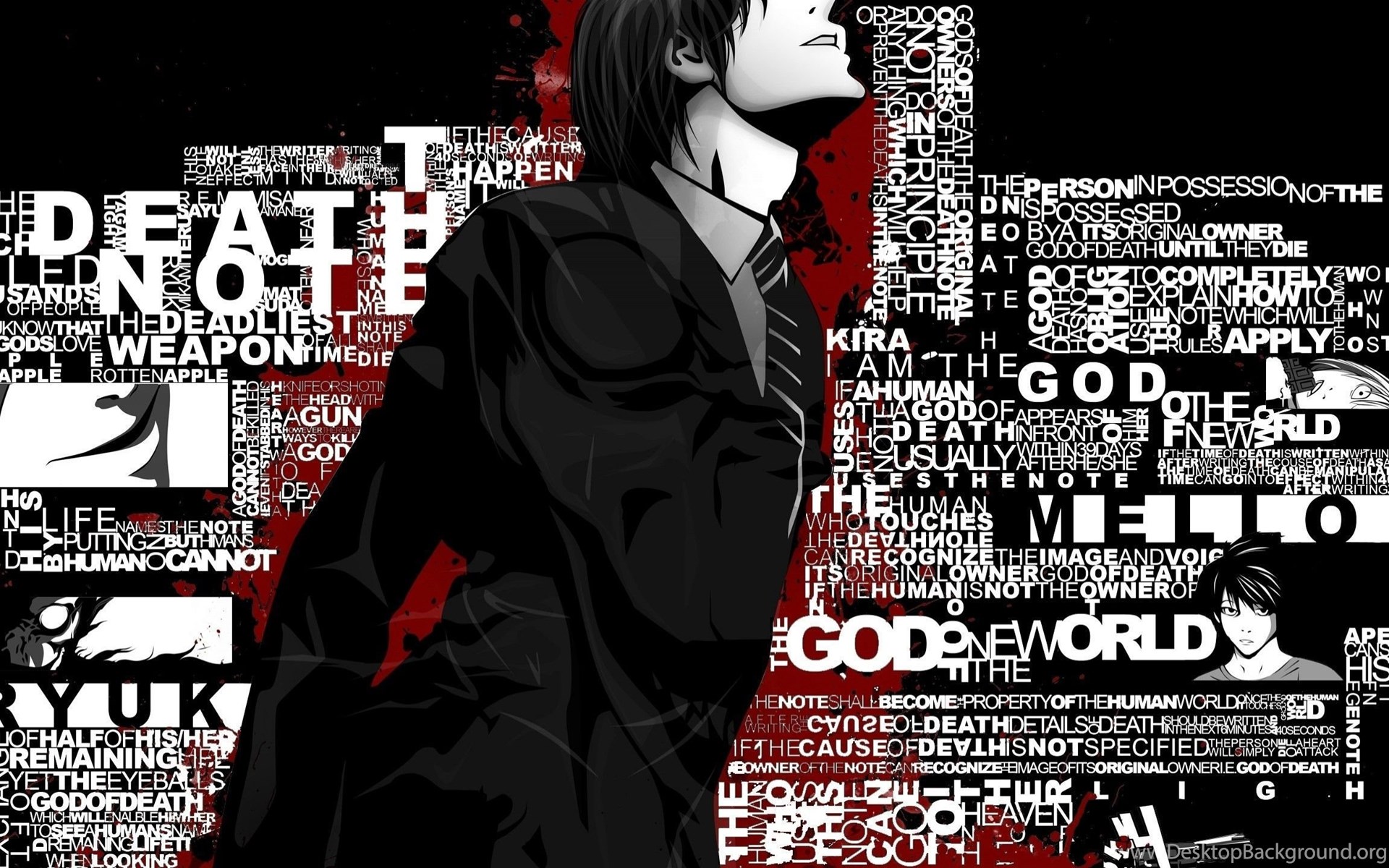Death Note, Light Yagami HD Wallpaper Desktop Background