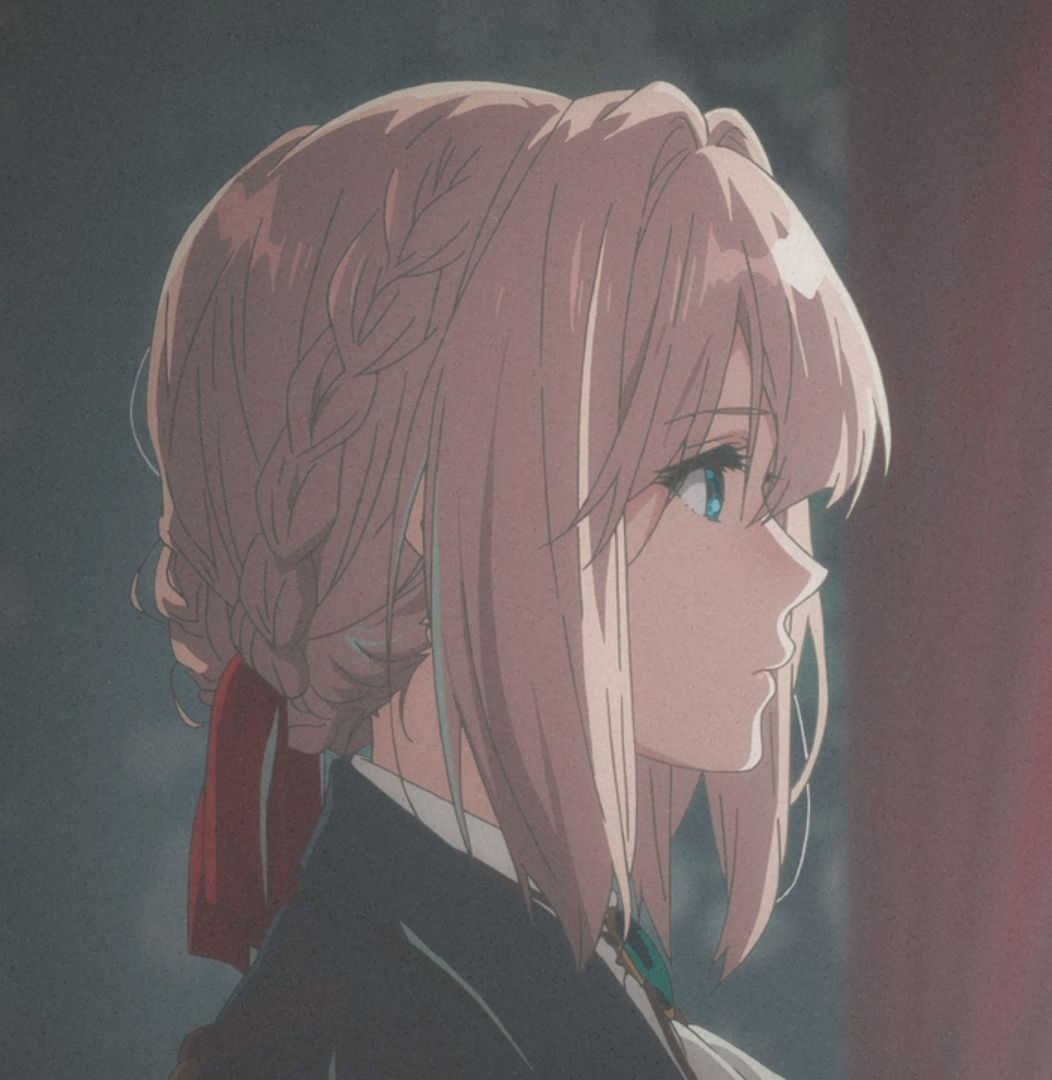 anime: violet evergarden.. i did two of these just with different colorings but idk if imma post the. Violet evergarden anime, Violet evergreen, Best anime shows