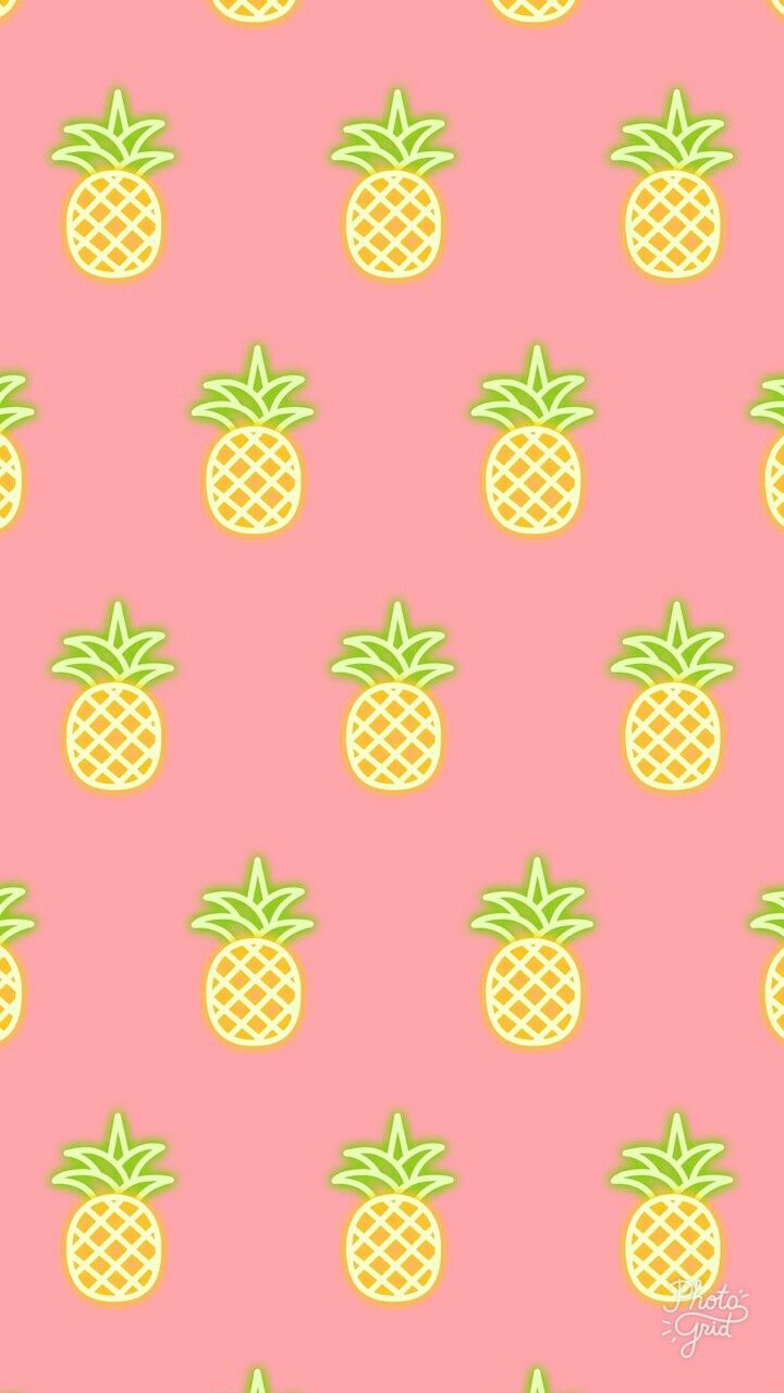 Cute Pineapple Wallpaper