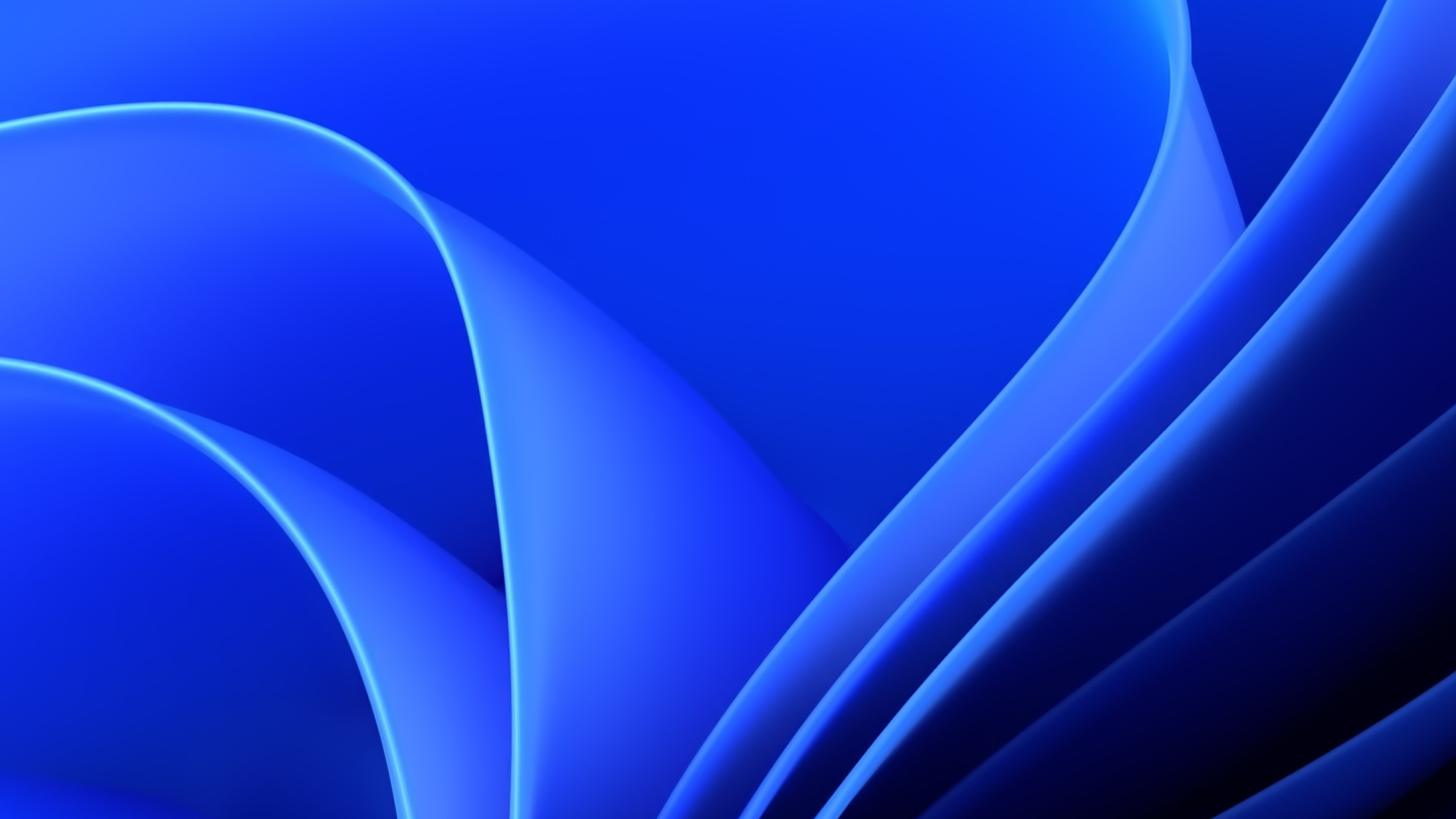 Windows 11 Wallpapers 4K, Blue, Stock, Official, Abstract,