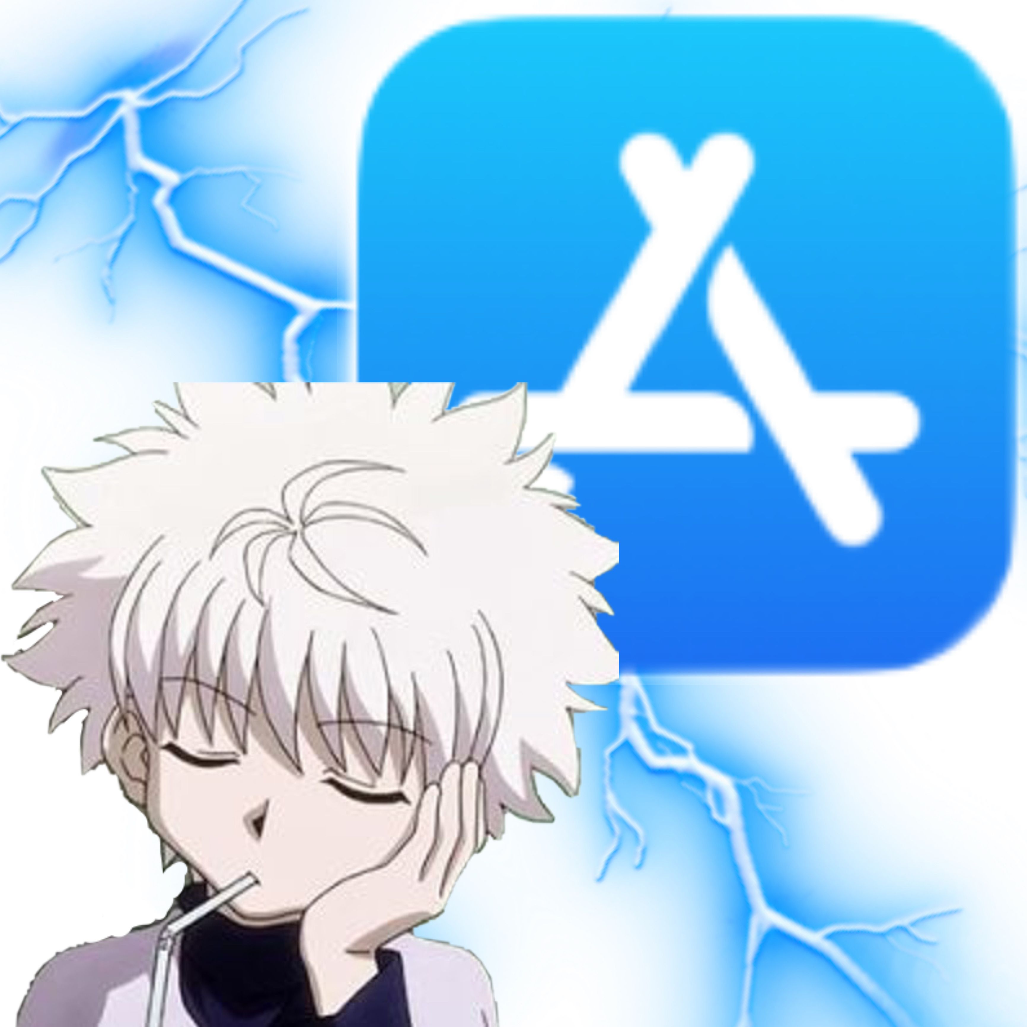 freetoedit #killua #anime #app #icon #anime. Anime snapchat, App anime, App store icon